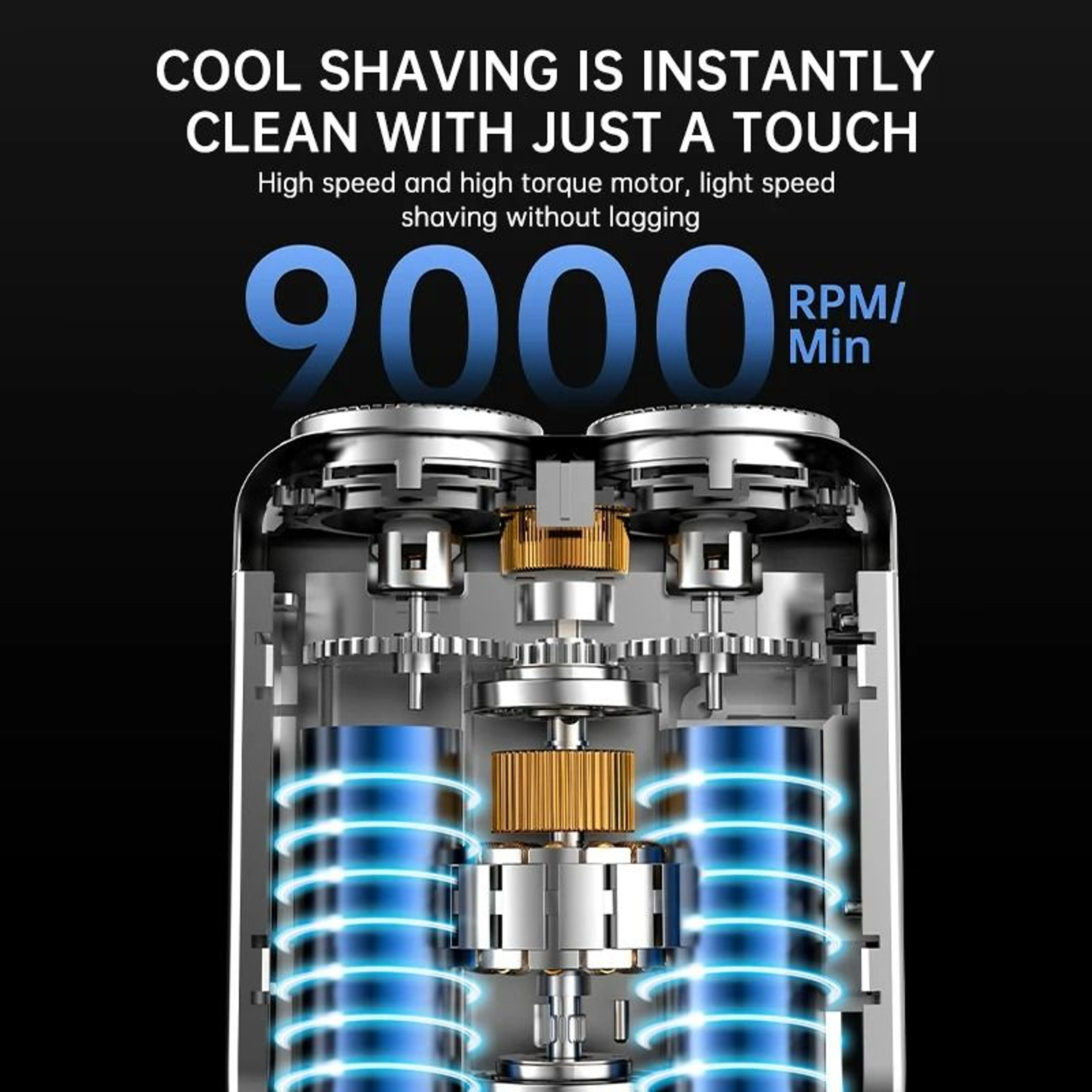Mini Electric Smart Shaver With LED Digital Display 1