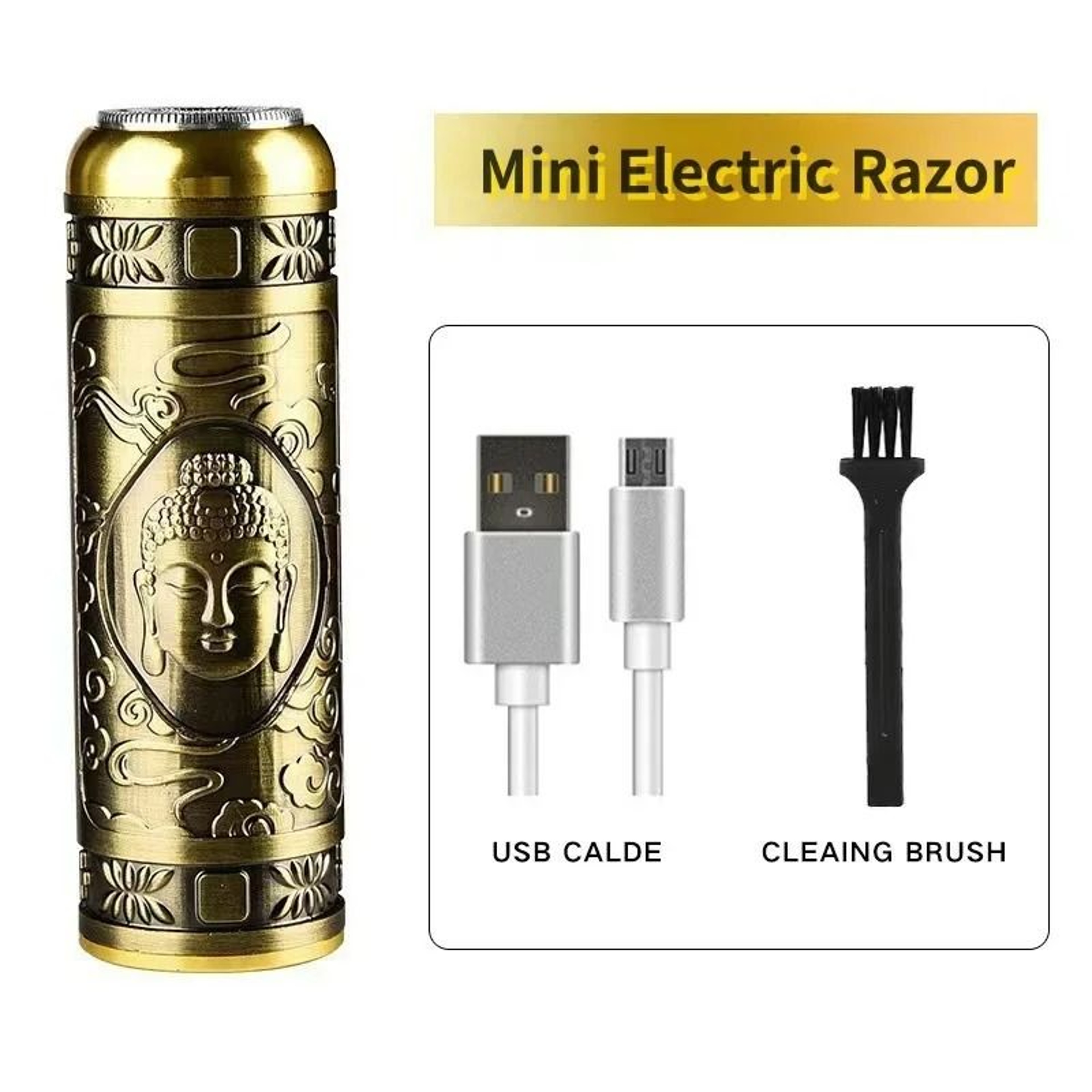 Mini Electric ZeroGapped Beard  Body Hair Trimmer 7