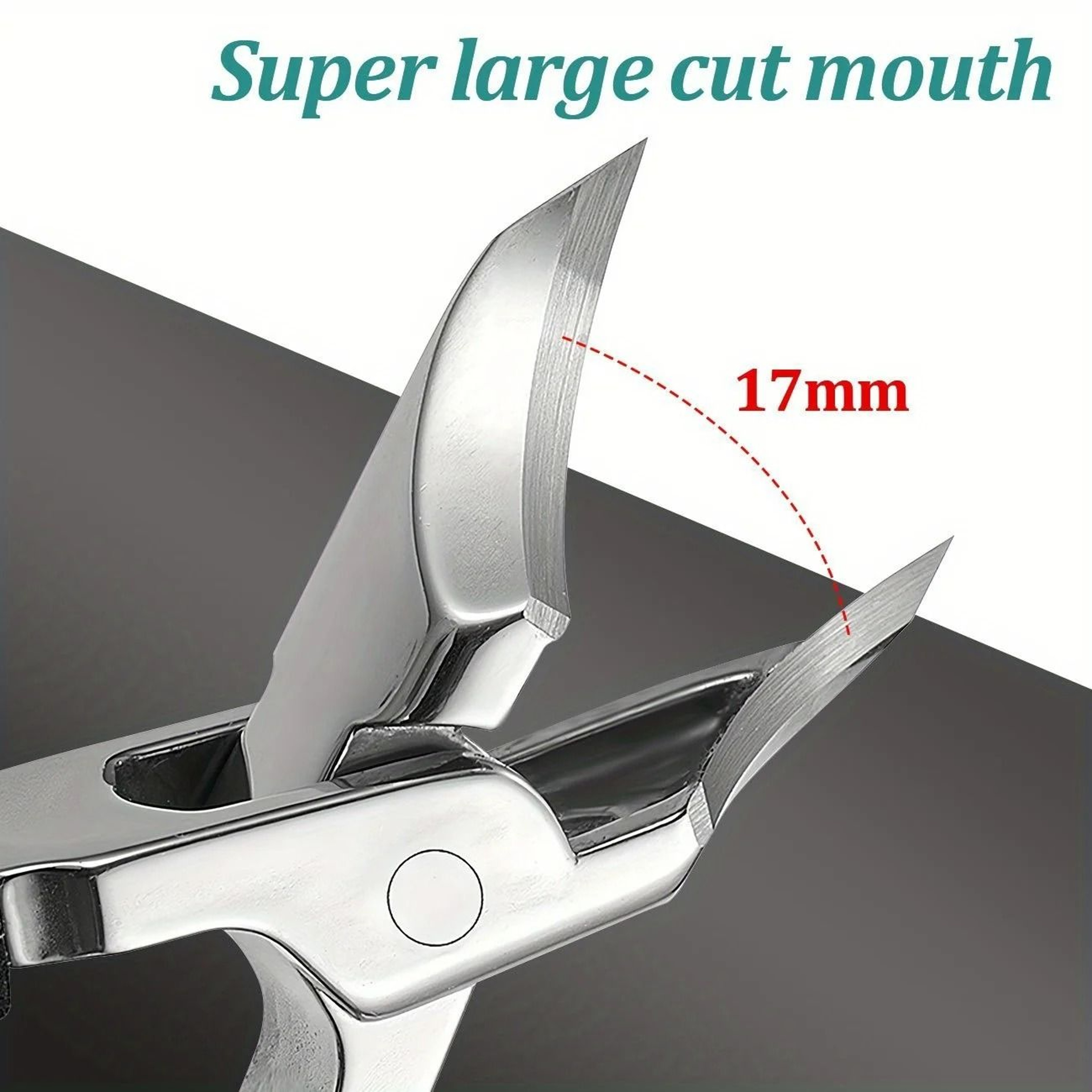 HeavyDuty Stainless Steel Precision Podiatry Clipper For Thick  Ingrown Toenails 2