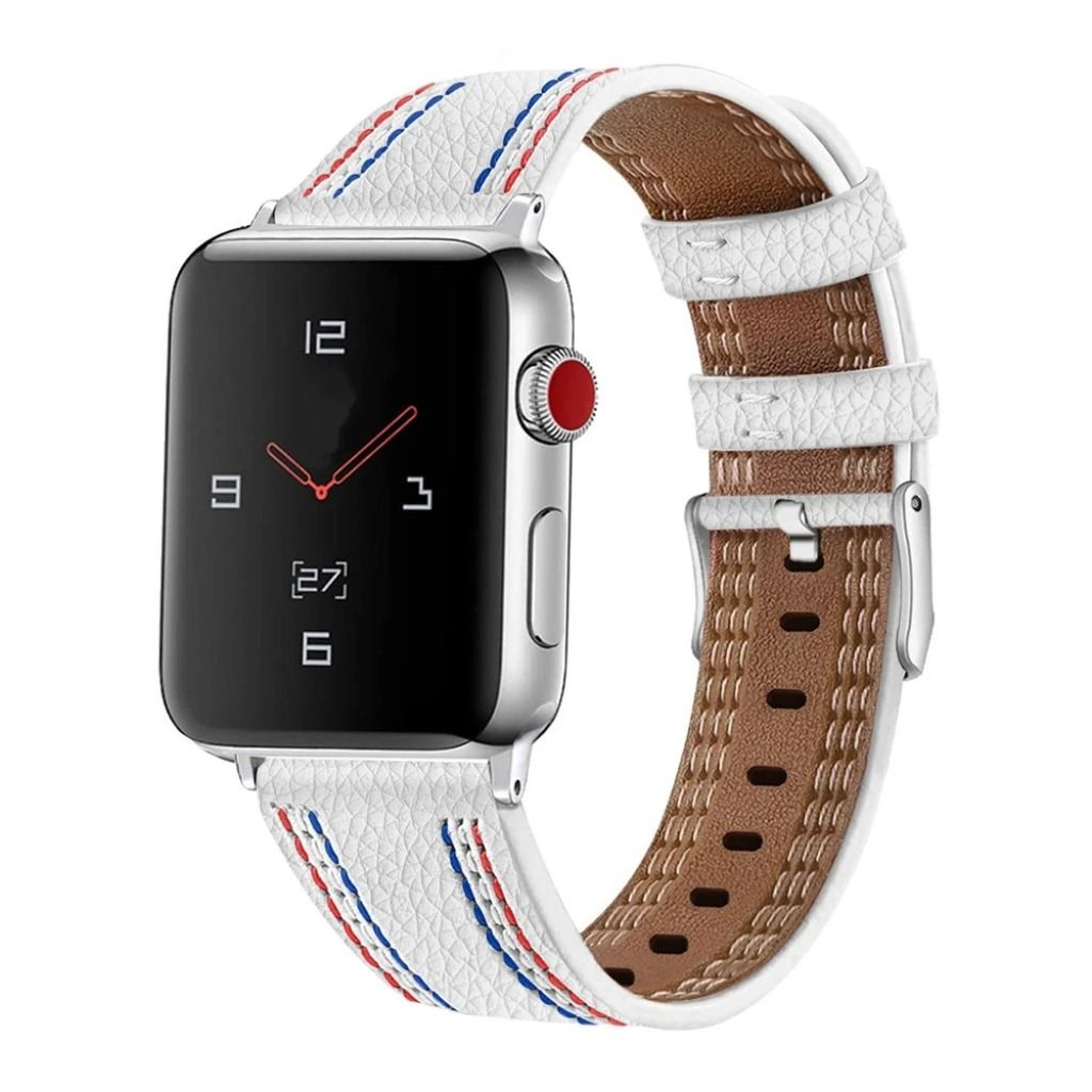 Winter Maillard Wool Plaid Braided Strap For Apple Watch Series 1 Through 11  Ultra 14
