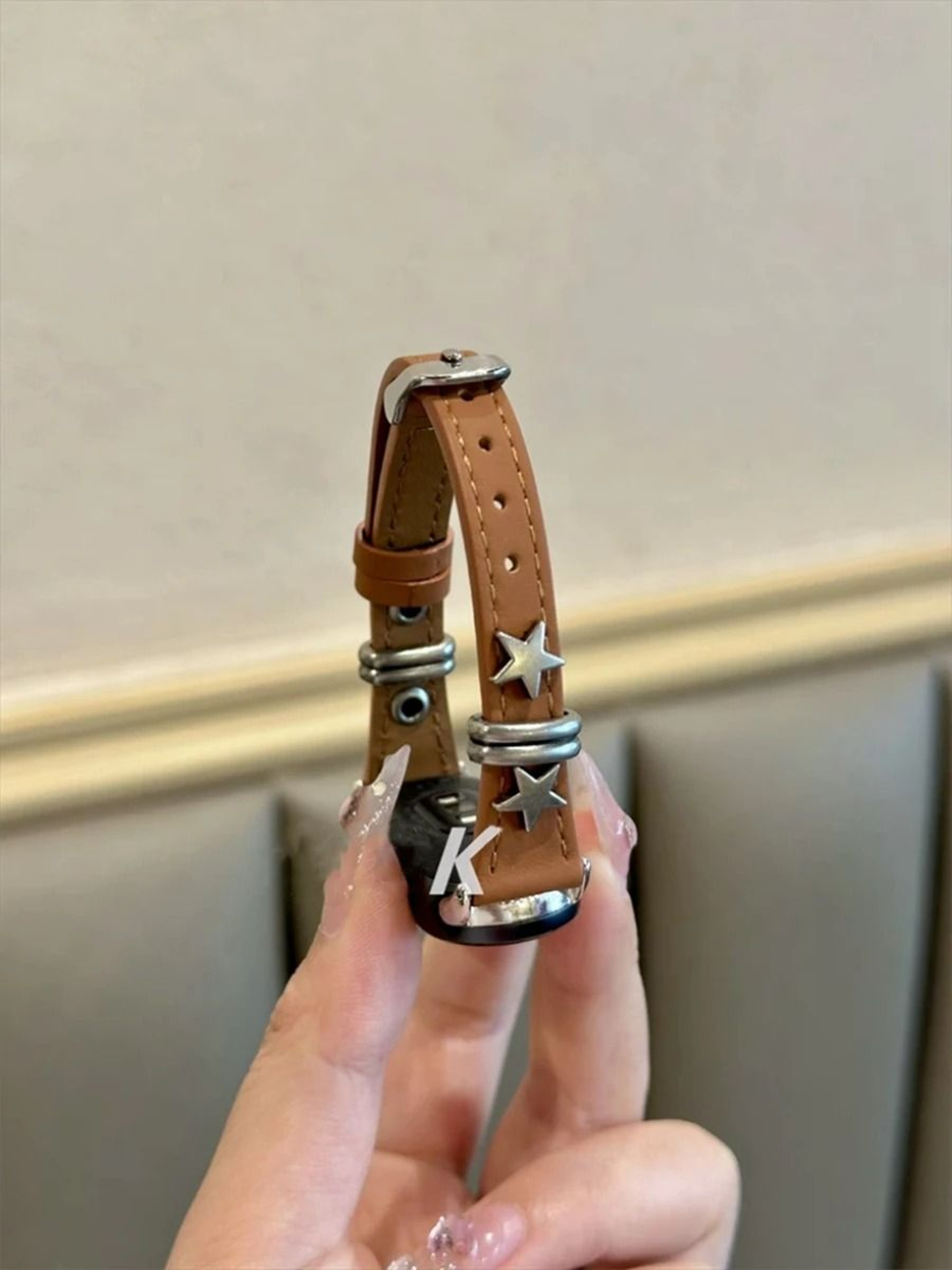 Magnetic Leather Loop Watch Strap For Xiaomi Smart Band 8 9  10 4