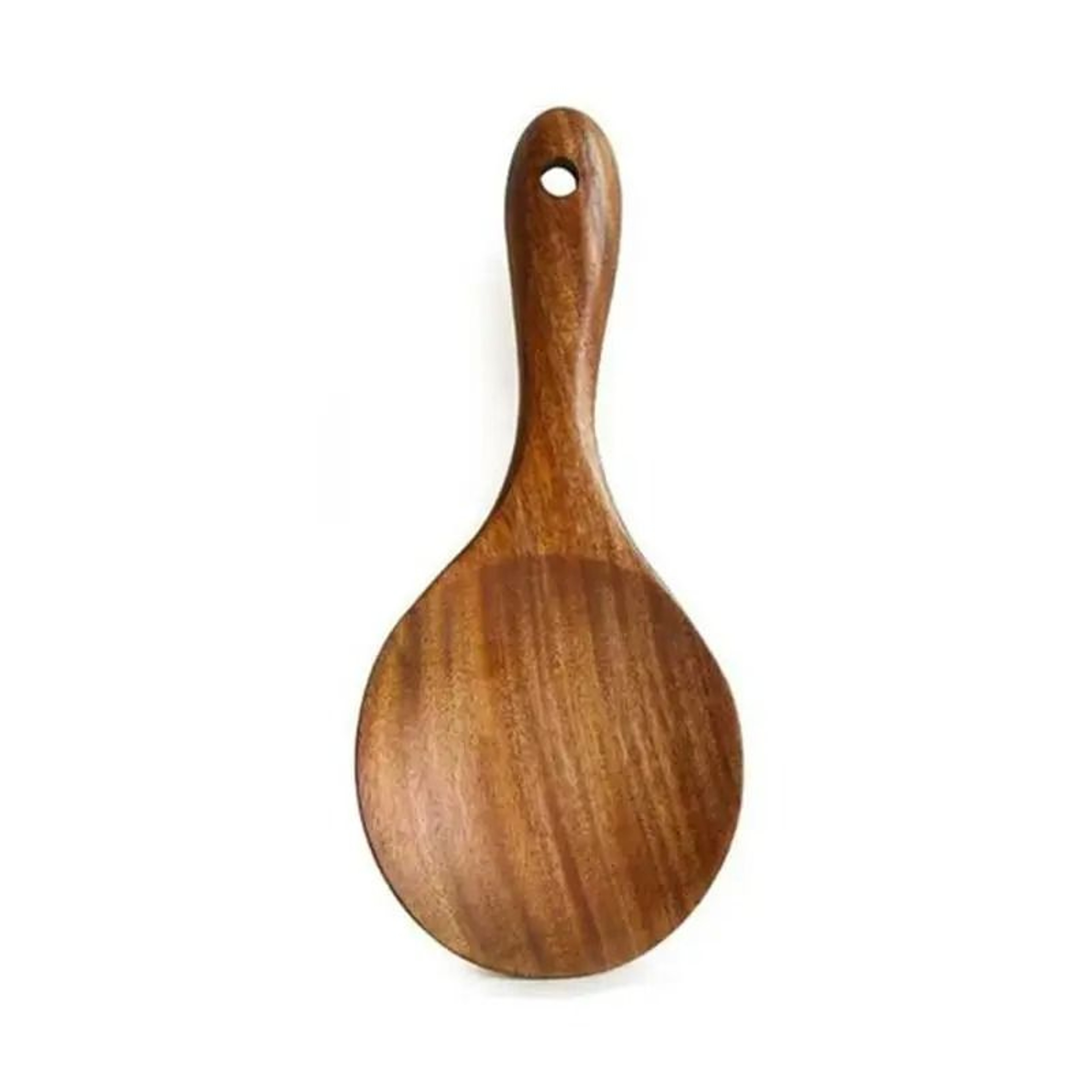 Handcrafted Natural Wooden Rice Paddle  Serving Scoop 6