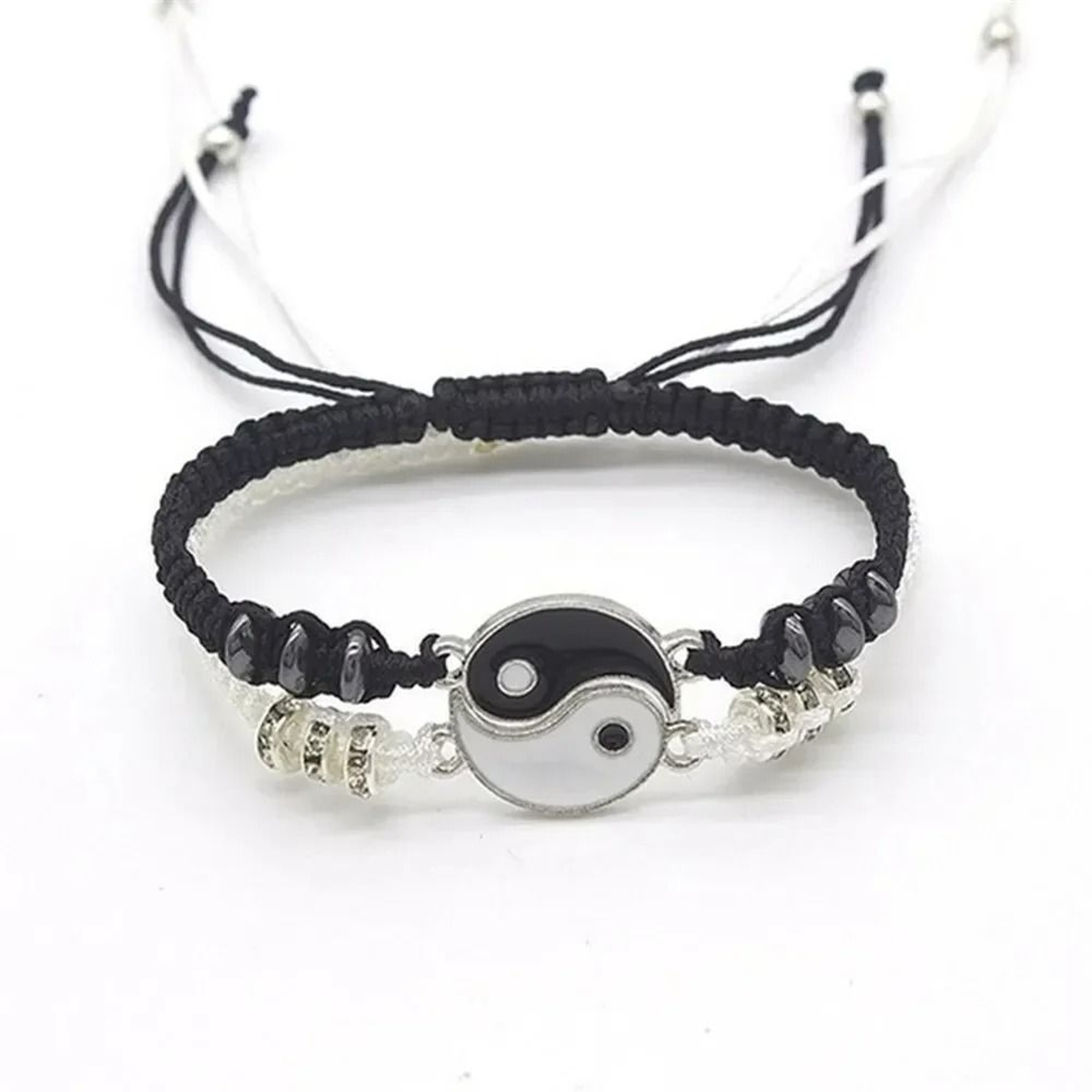 Adjustable Yin Yang Tai Chi Couple Bracelet Set 2