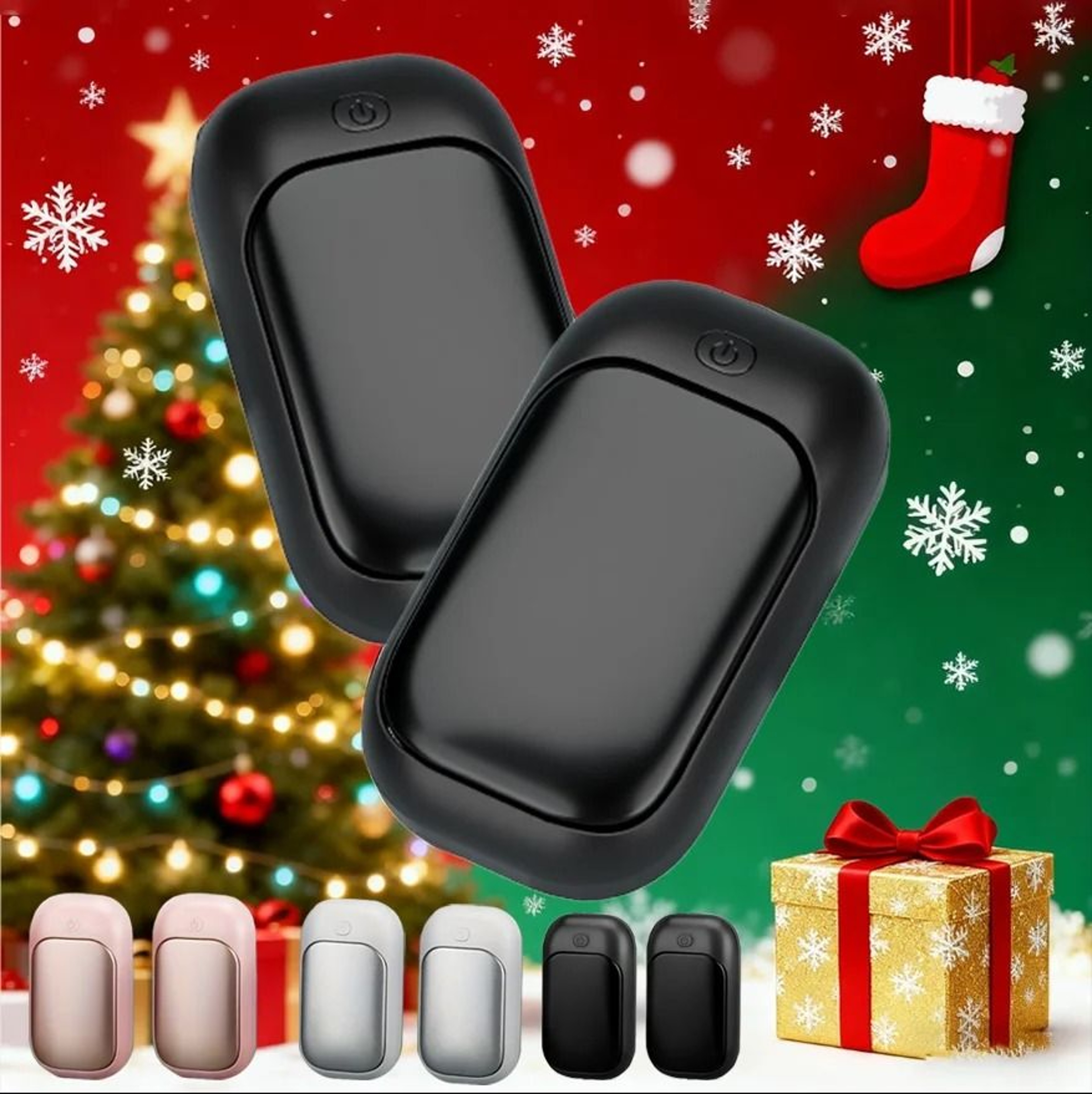 2in1 Magnetic Rechargeable Hand Warmer Twin Set 0