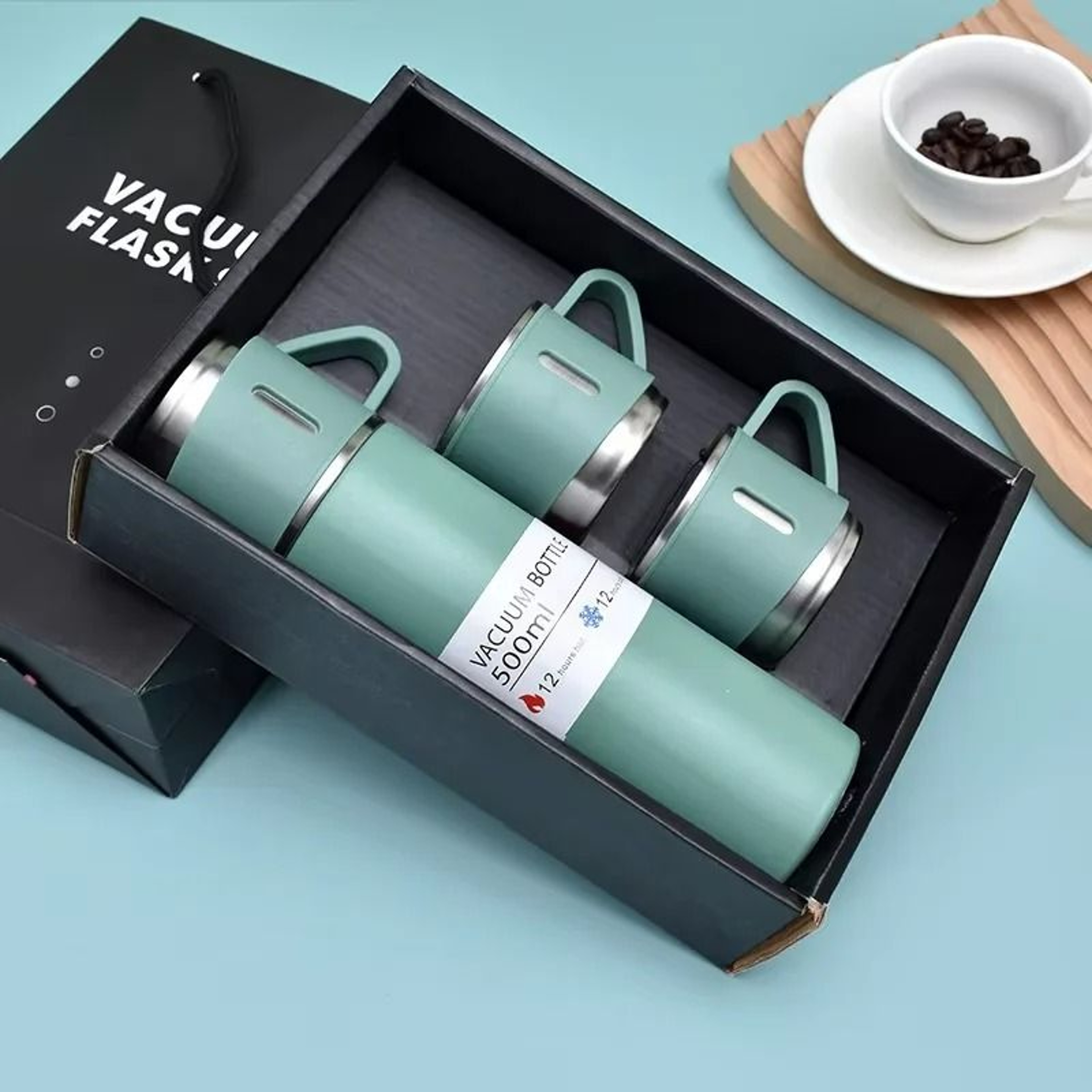 Stainless Steel Vacuum Flask Gift Set 14