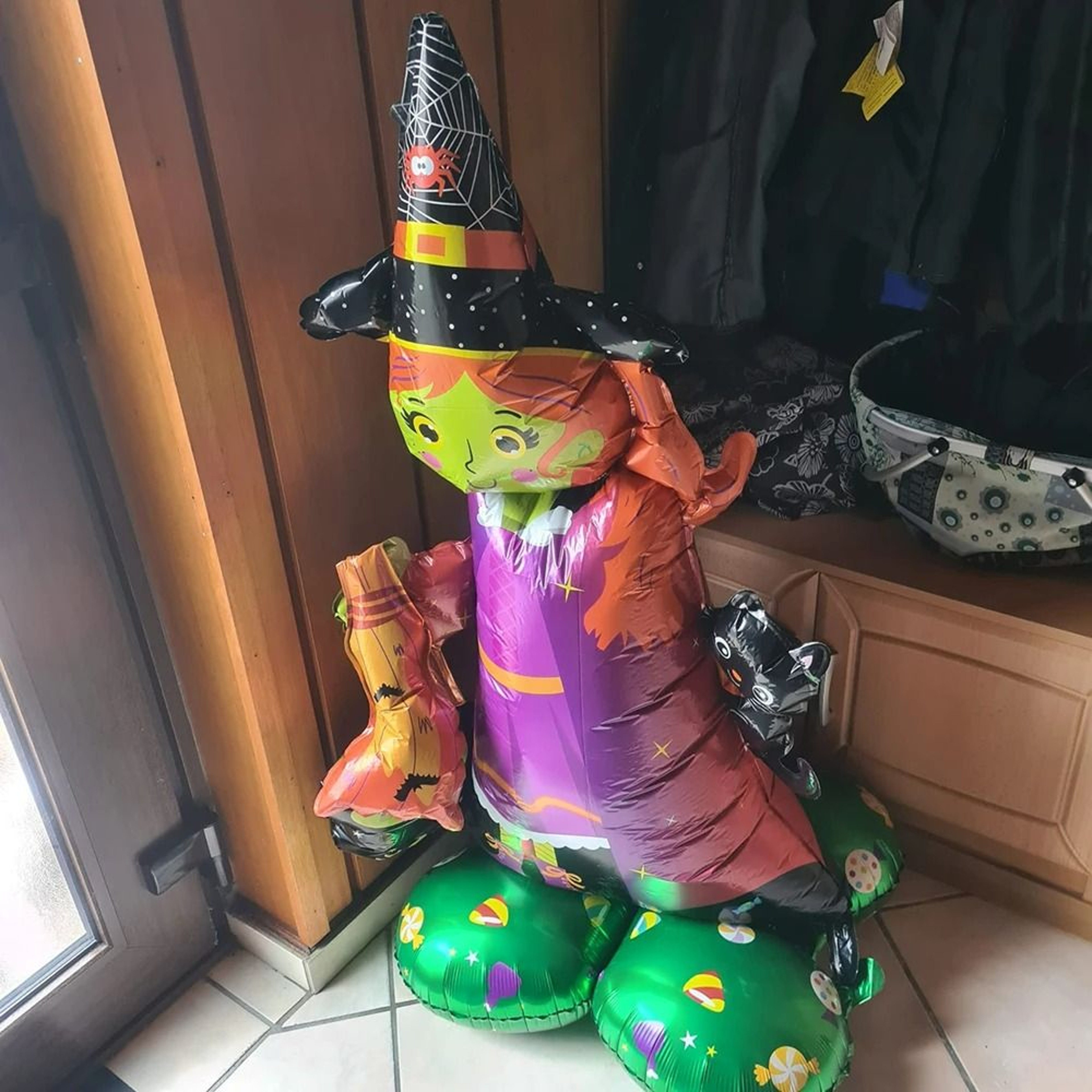 Halloween Foil Balloon Pumpkin Ghost  Witch Character Designs 3