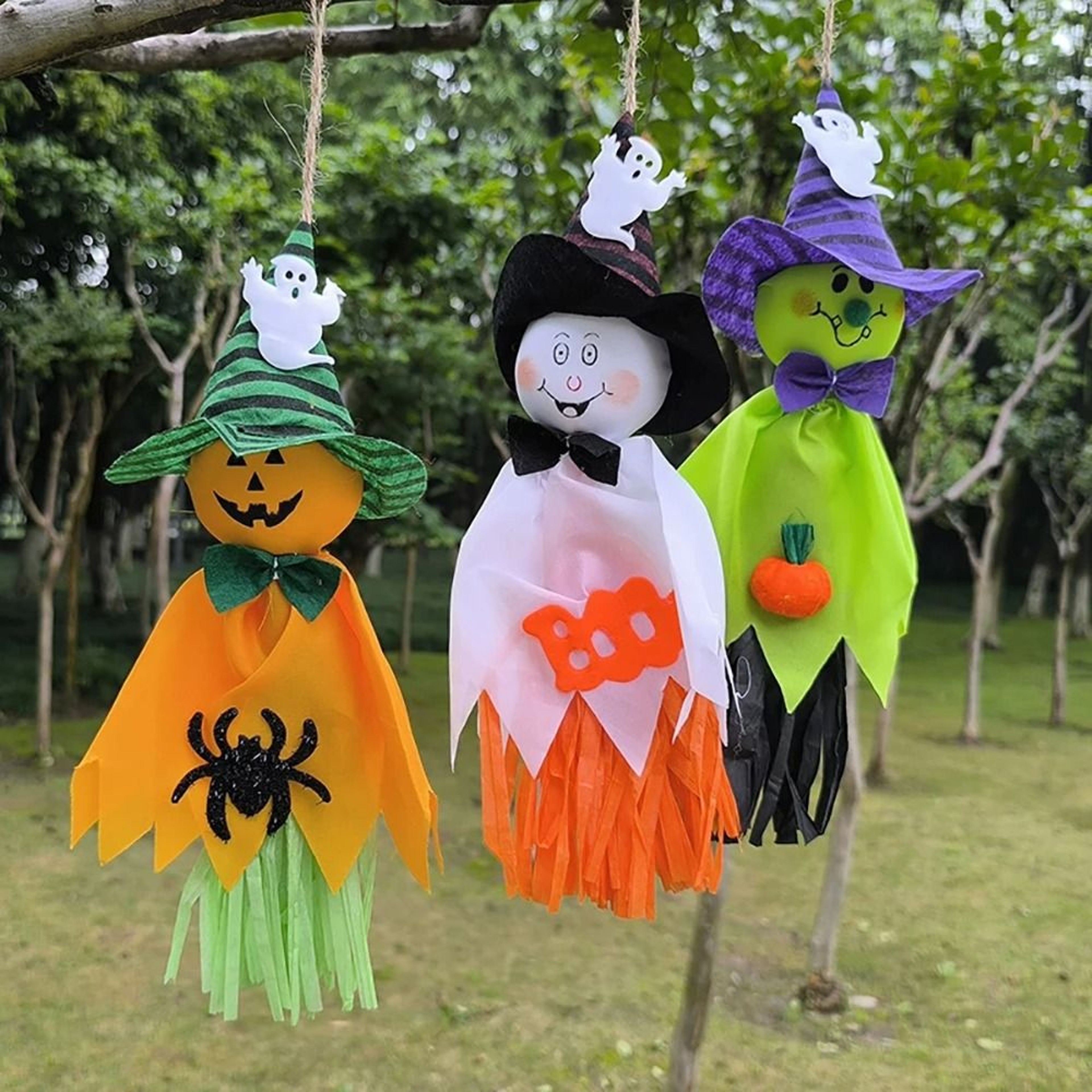 Hanging Halloween Ghost Doll Pendant Prop 2