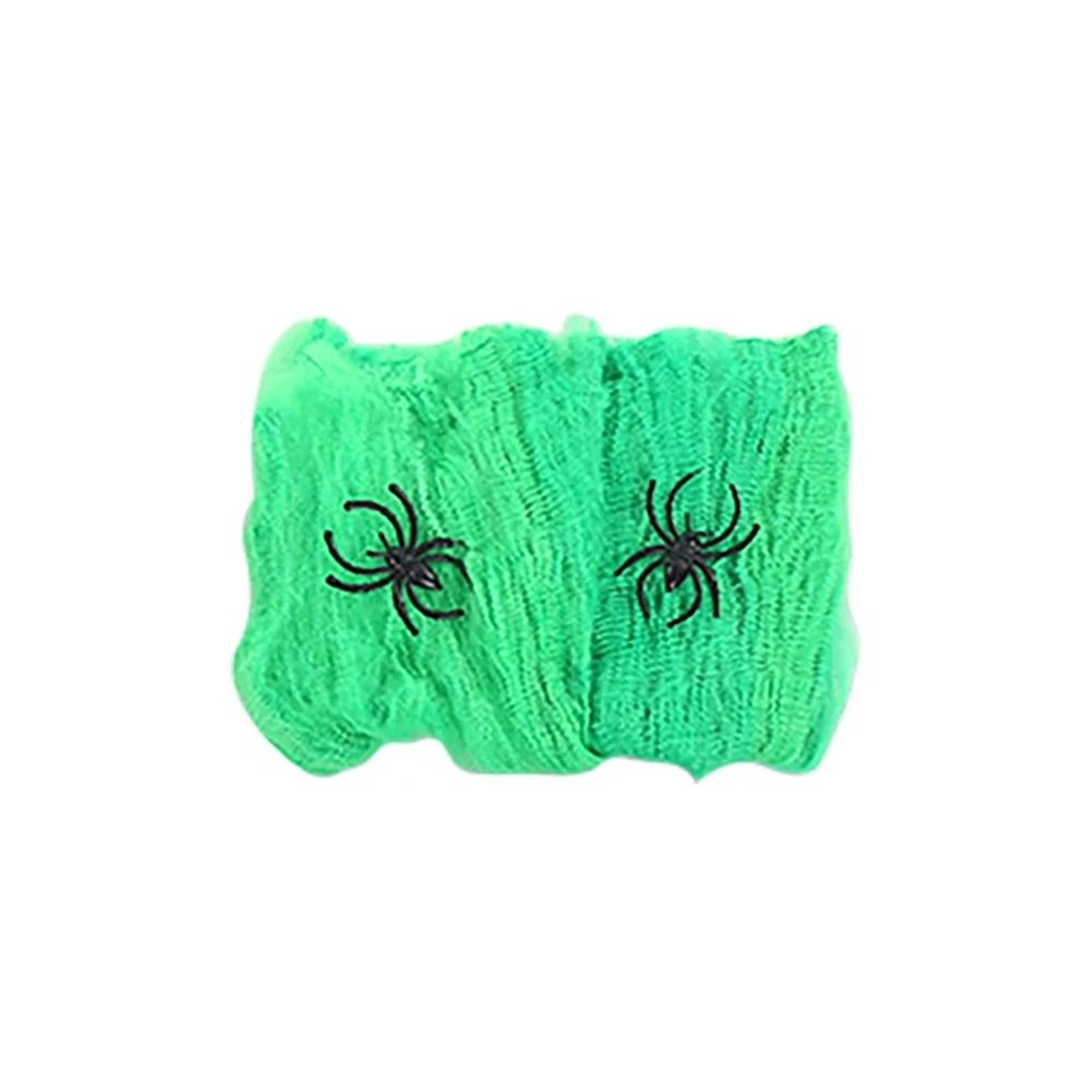 Stretchy Artificial Halloween Cobweb  Fake Spider Web Decor 10