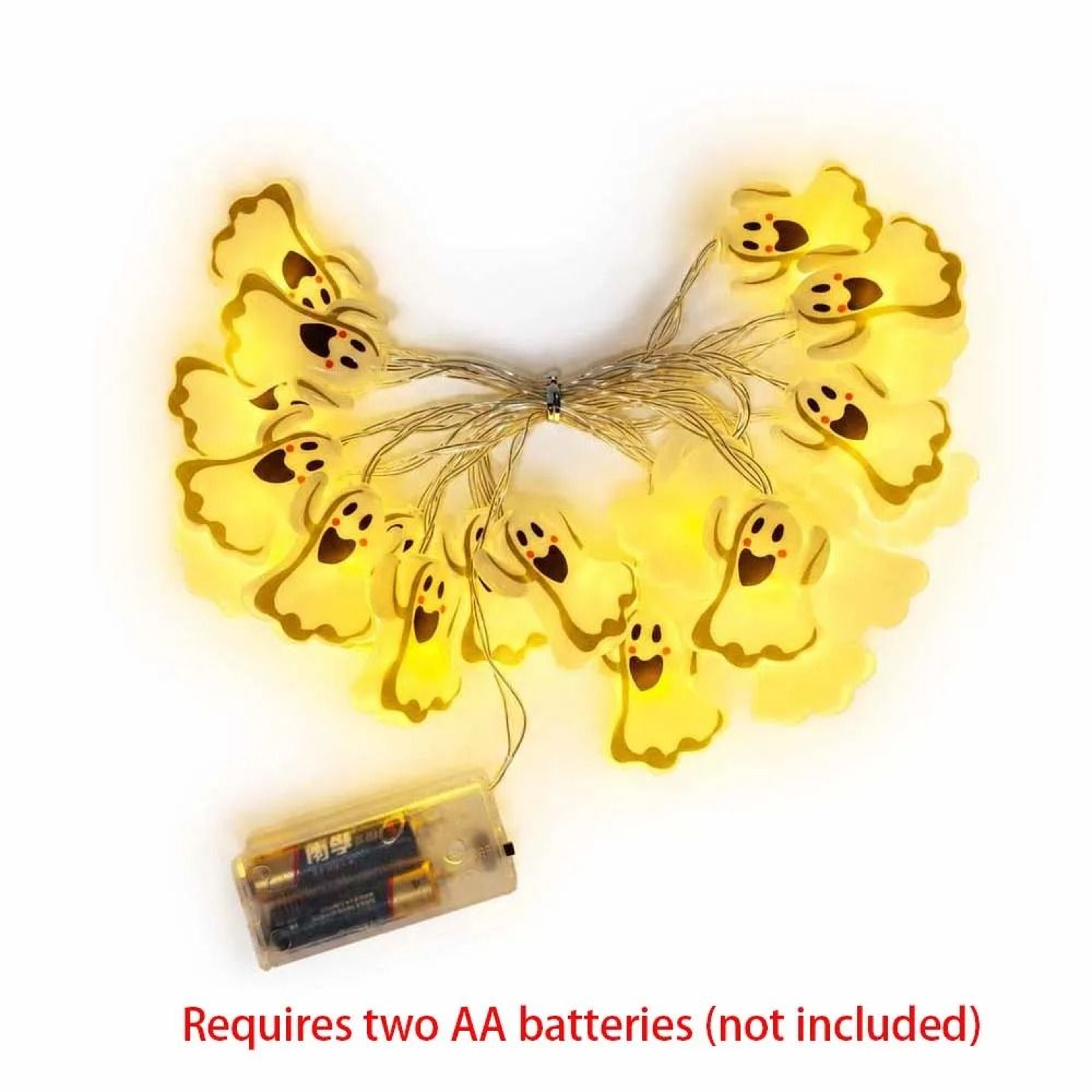 Halloween Pumpkin Ghost  Spider Web LED Fairy String Lights 8