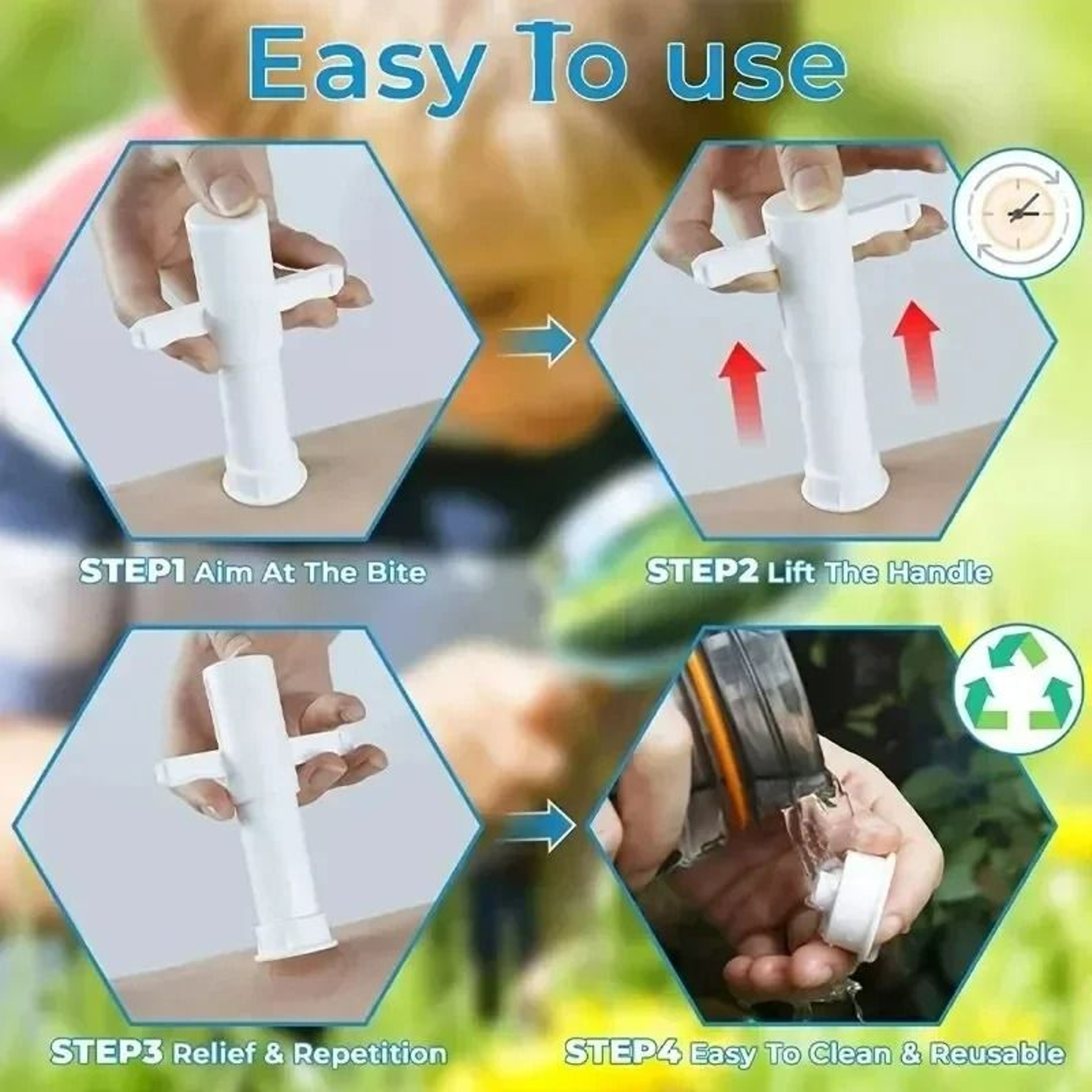 Outdoor Venom Extractor  First Aid Vacuum Detox Pump Kit 2