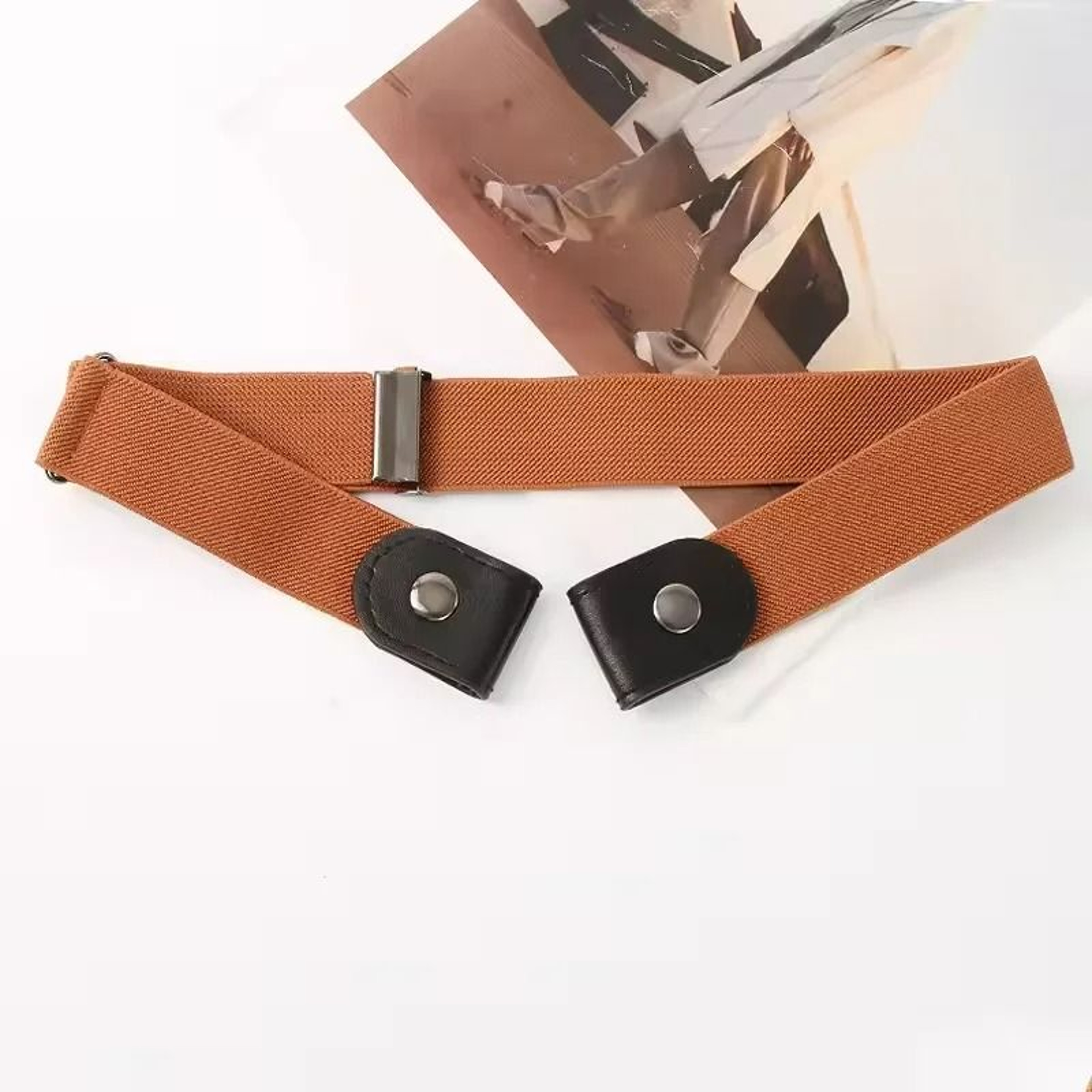 Adjustable Stretch Elastic BuckleFree Invisible Belt 4
