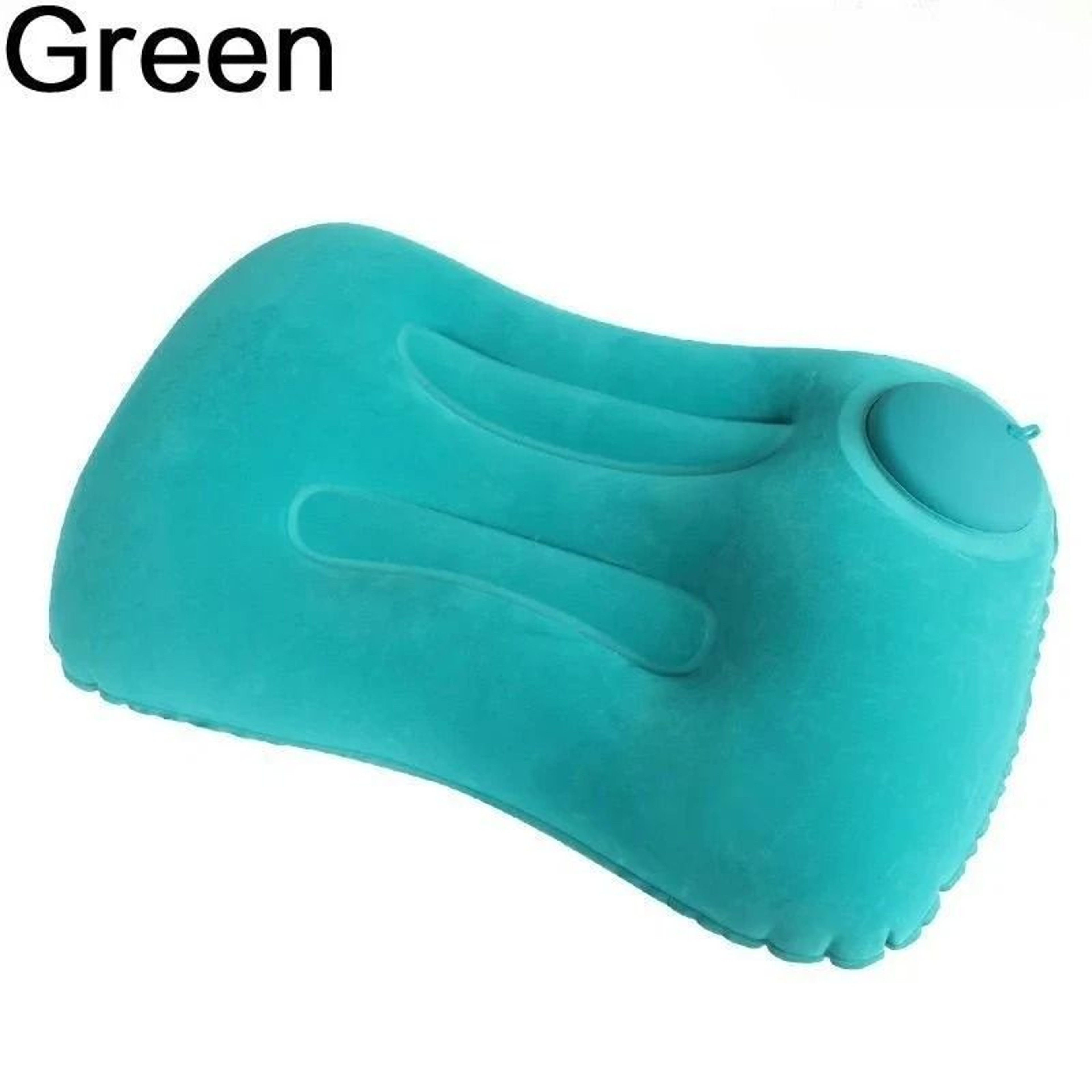 Flocked Inflatable Square Travel  Camping Pillow 7