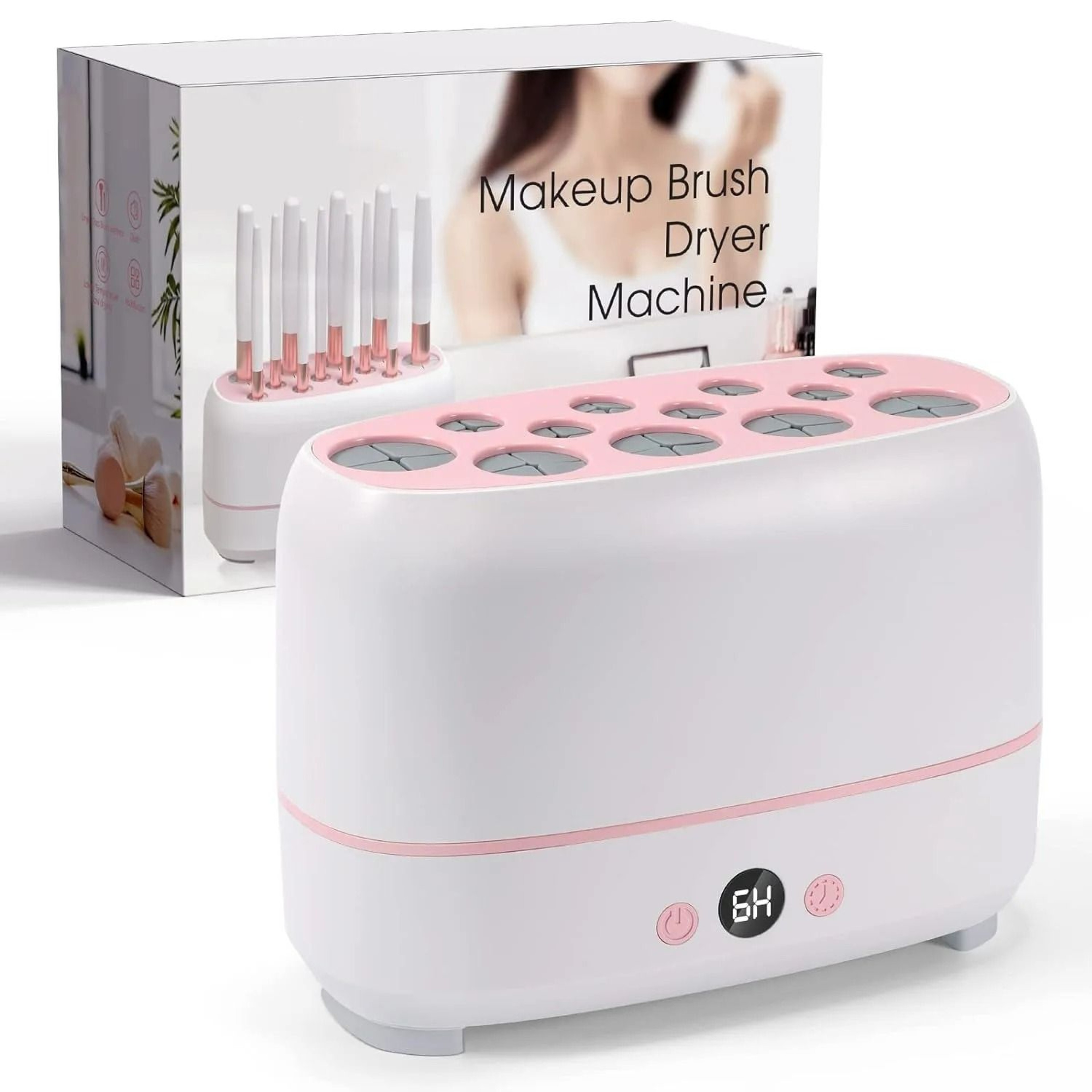 Multifunctional Electric Makeup Brush Cleaner  Quick Dryer 0