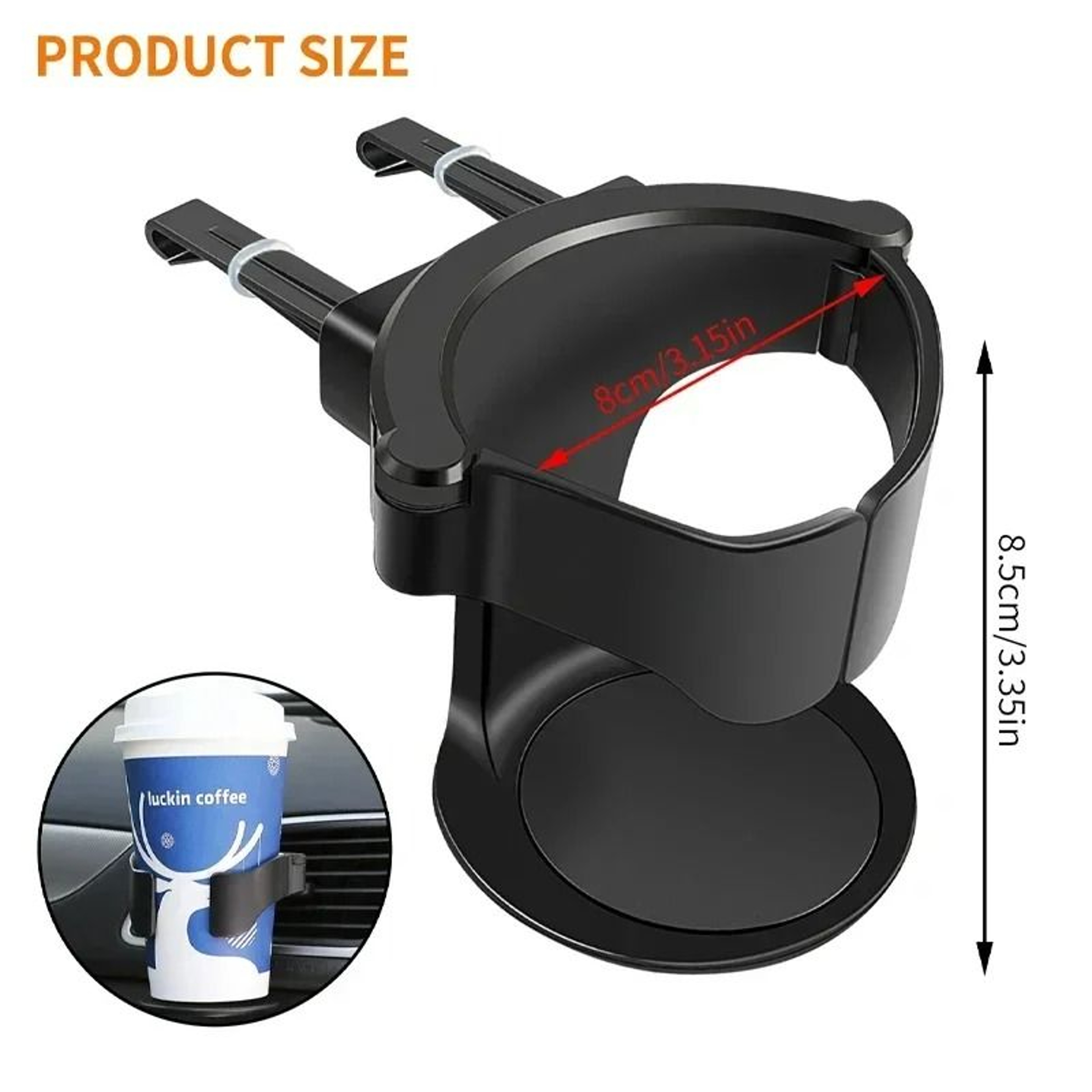 Universal Car Air Vent Drink  Cup Holder Rack 5