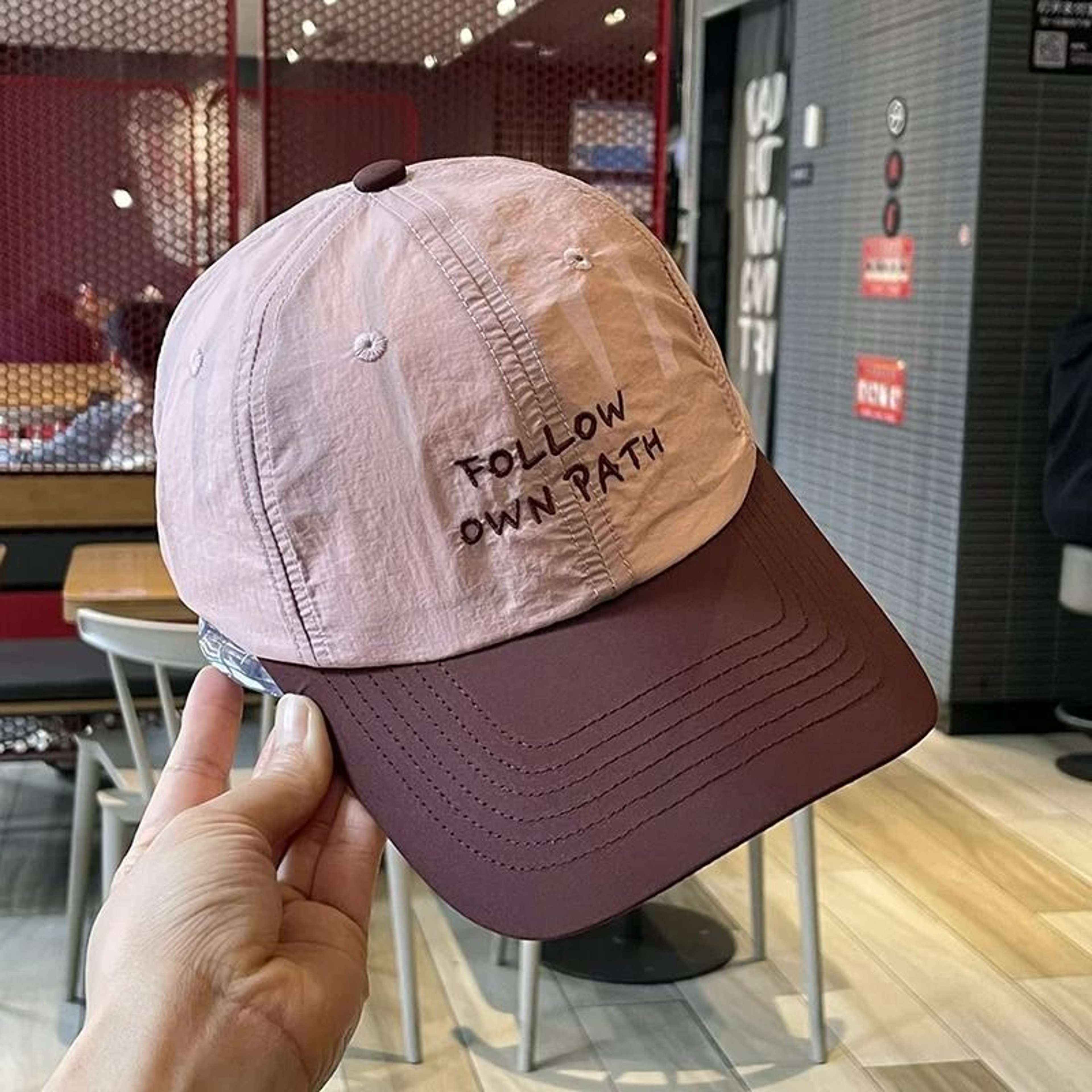 Outdoor QuickDry Lightweight Colorblock Baseball Cap 7