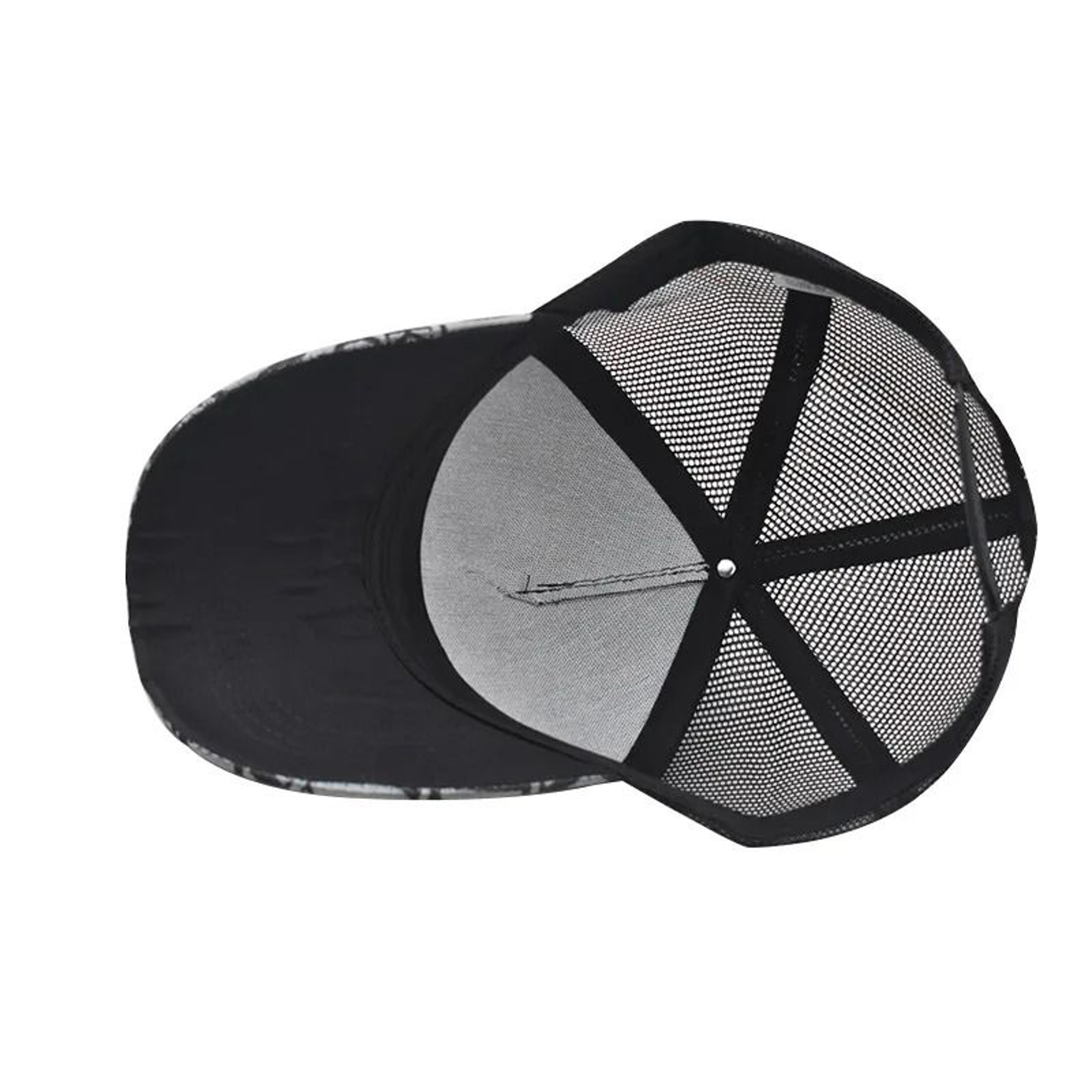 Unisex Summer Plaid Pattern Breathable Mesh Baseball Cap 5