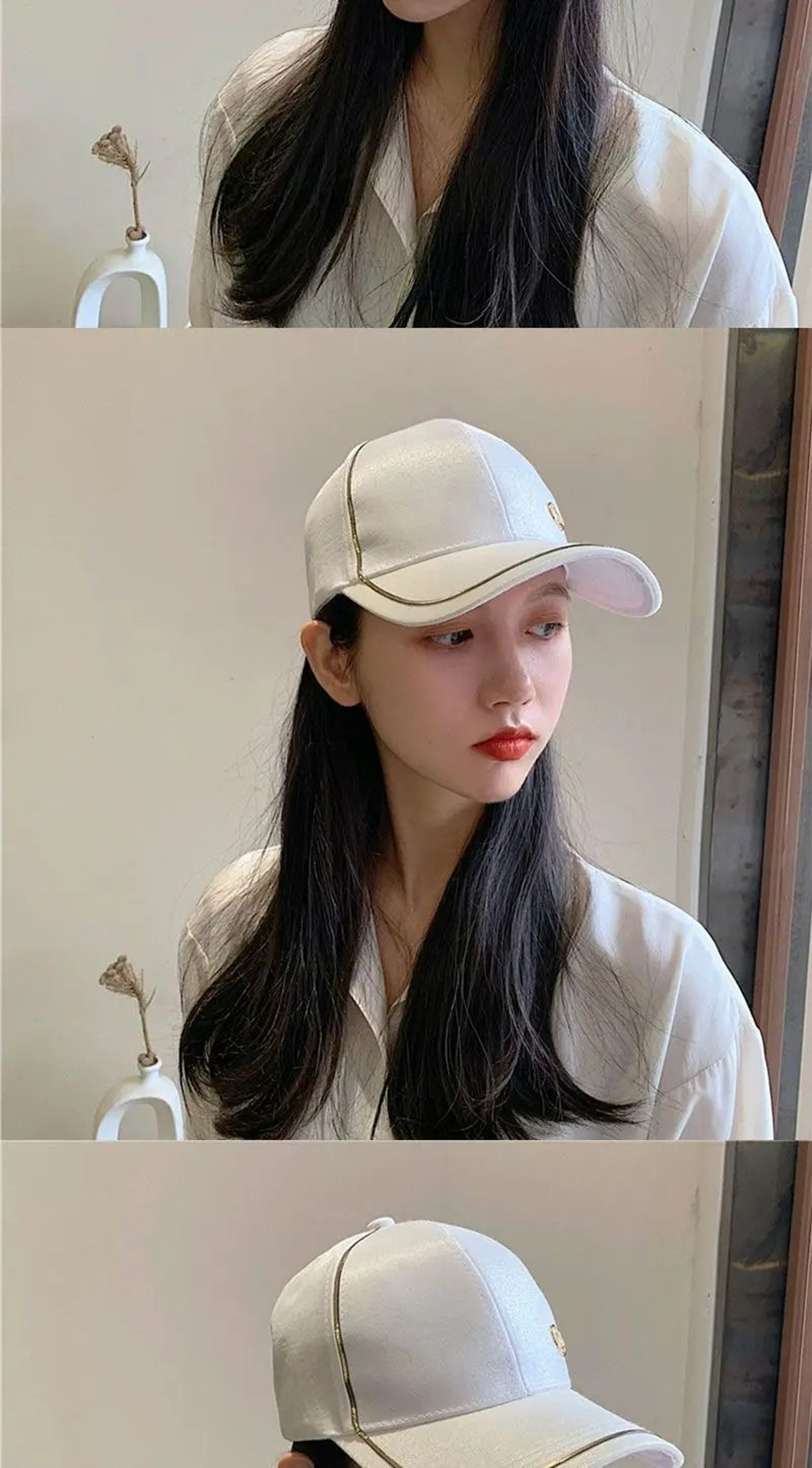 Womens DeepCrown HardTop Sun Protection Baseball Cap 5