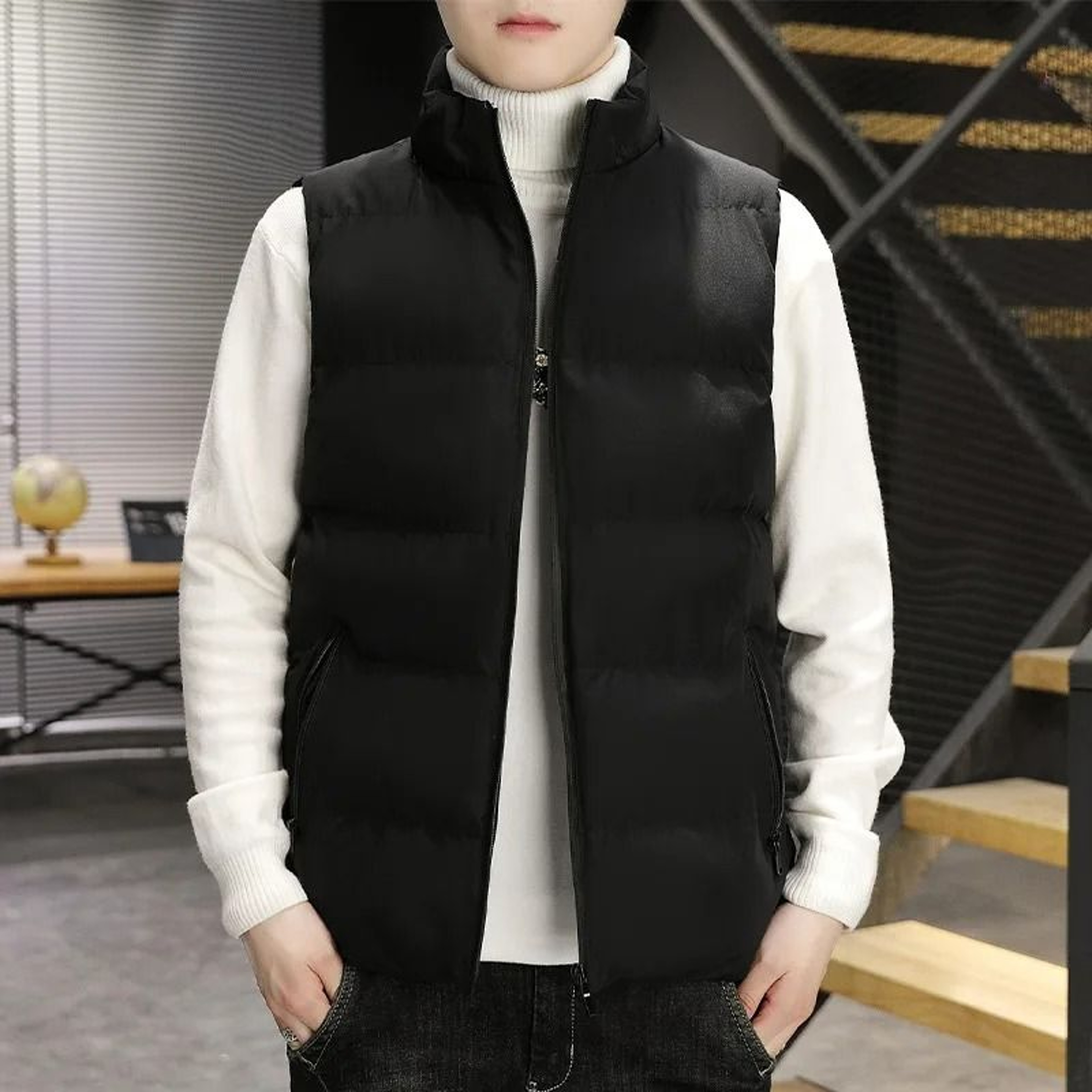 Soft Padded Lightweight Winter Vest 3