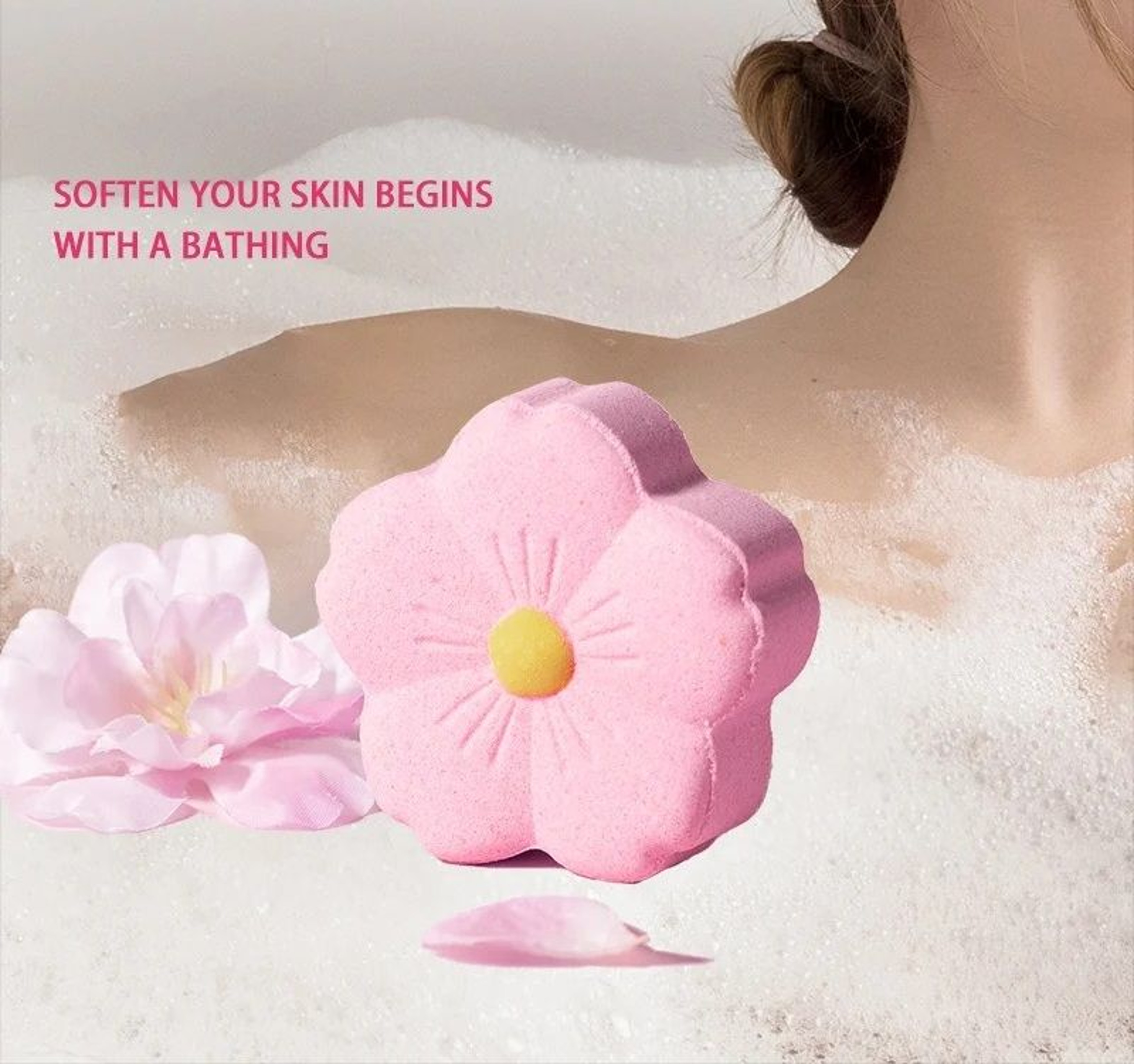 Aromatherapy Bubble Spa Bath Salt Ball 1