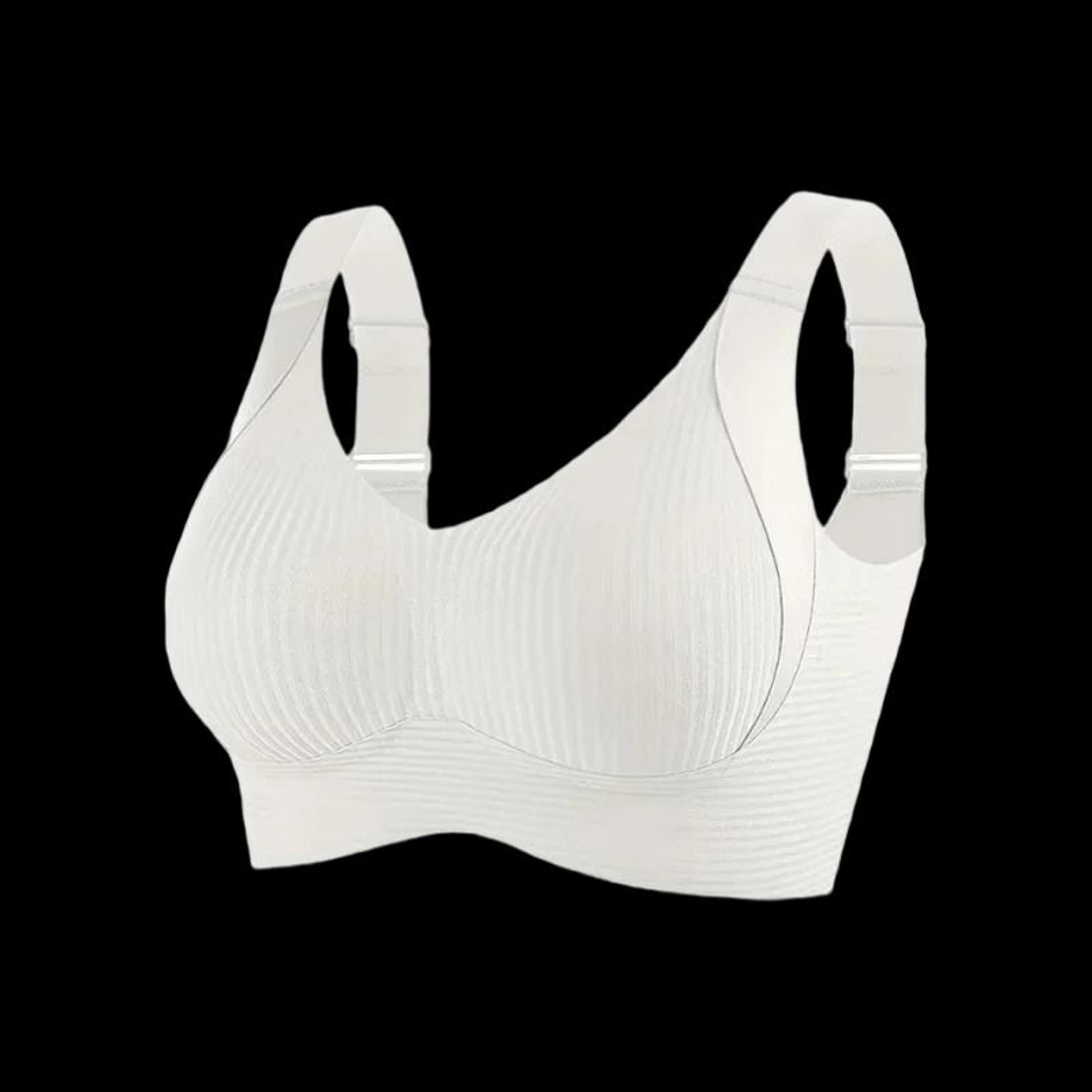 Plus Size Womens Seamless Wireless Lift Comfort Bra 2