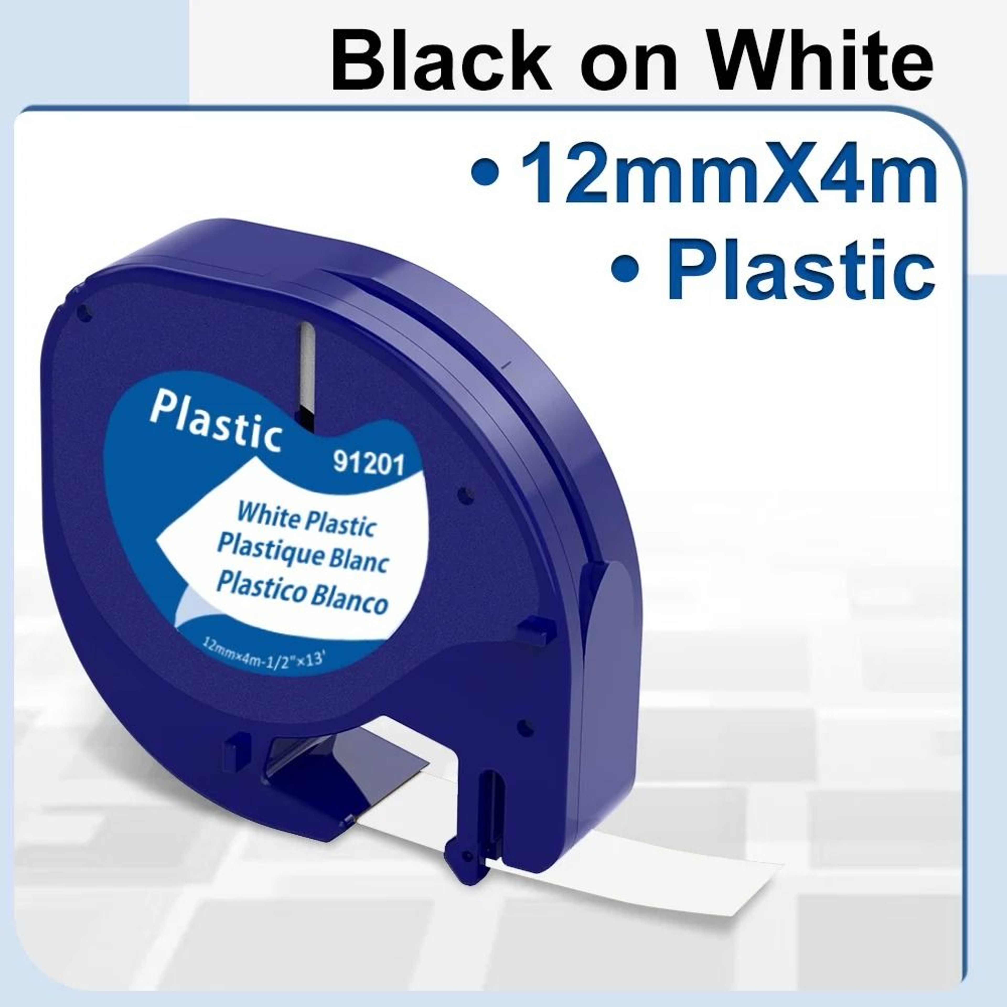MultiColor Plastic Label Ribbon Refill 7