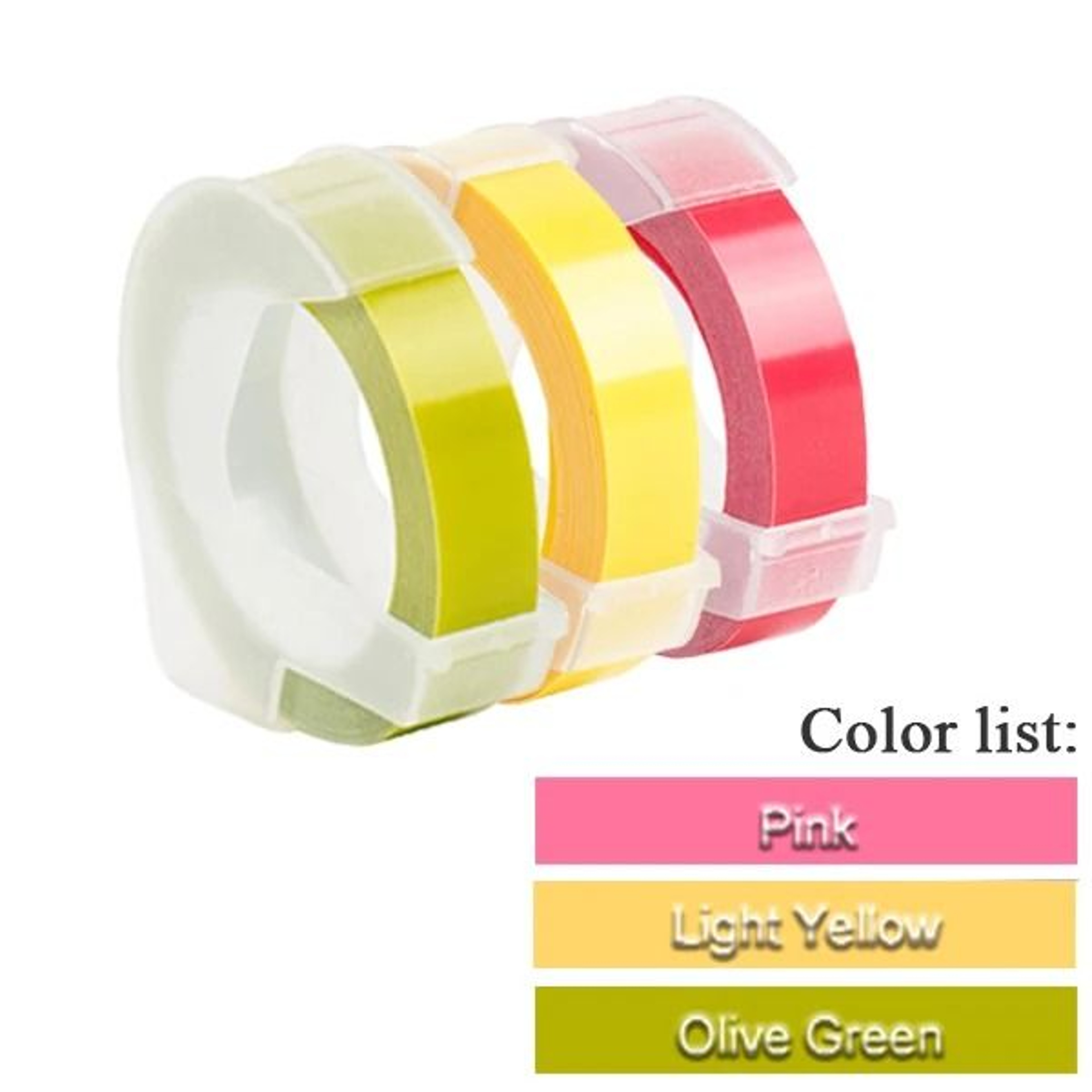 Vintage Manual Embossing Label Maker With Tape Set 18