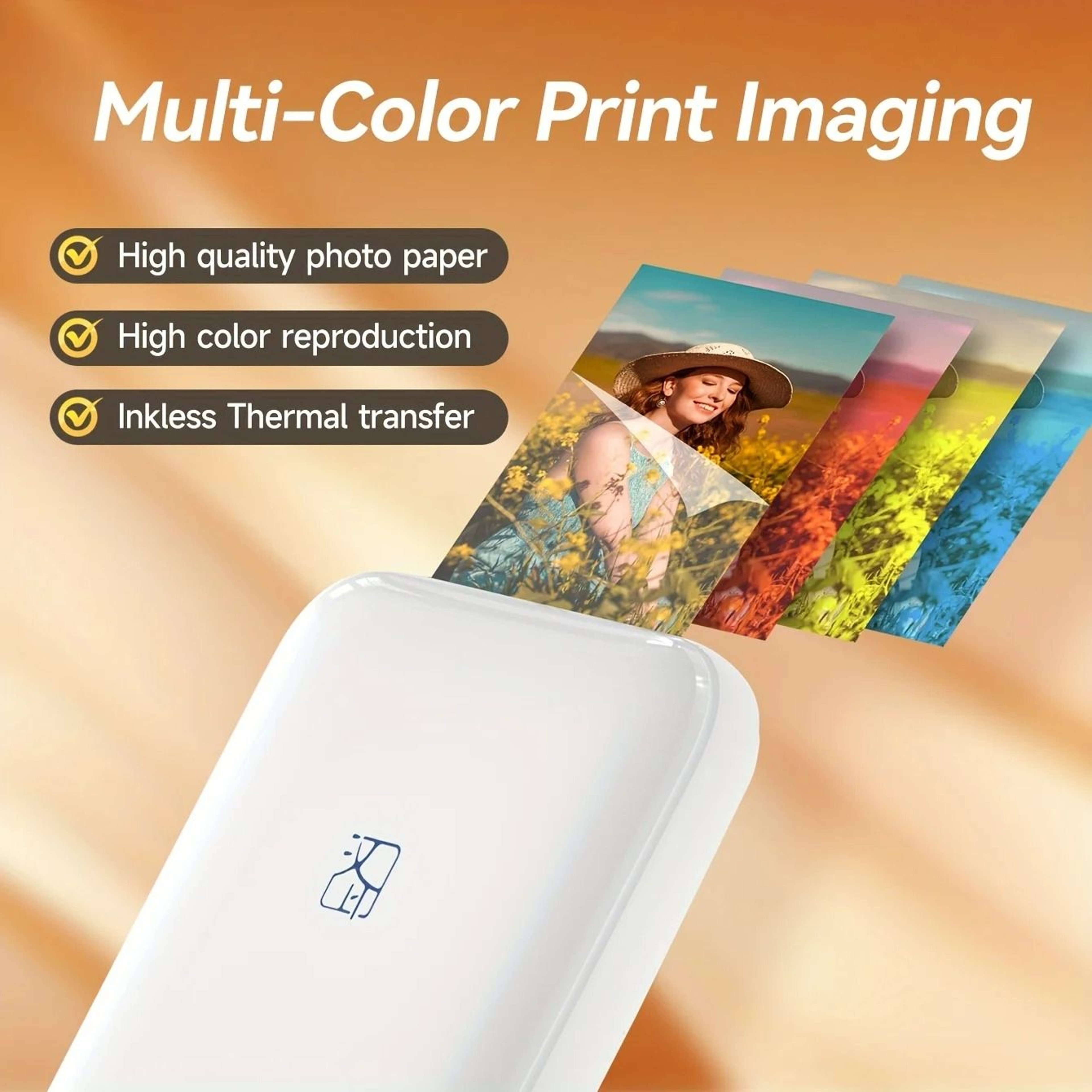 Portable Bluetooth 2x3 Pocket Photo Printer 2