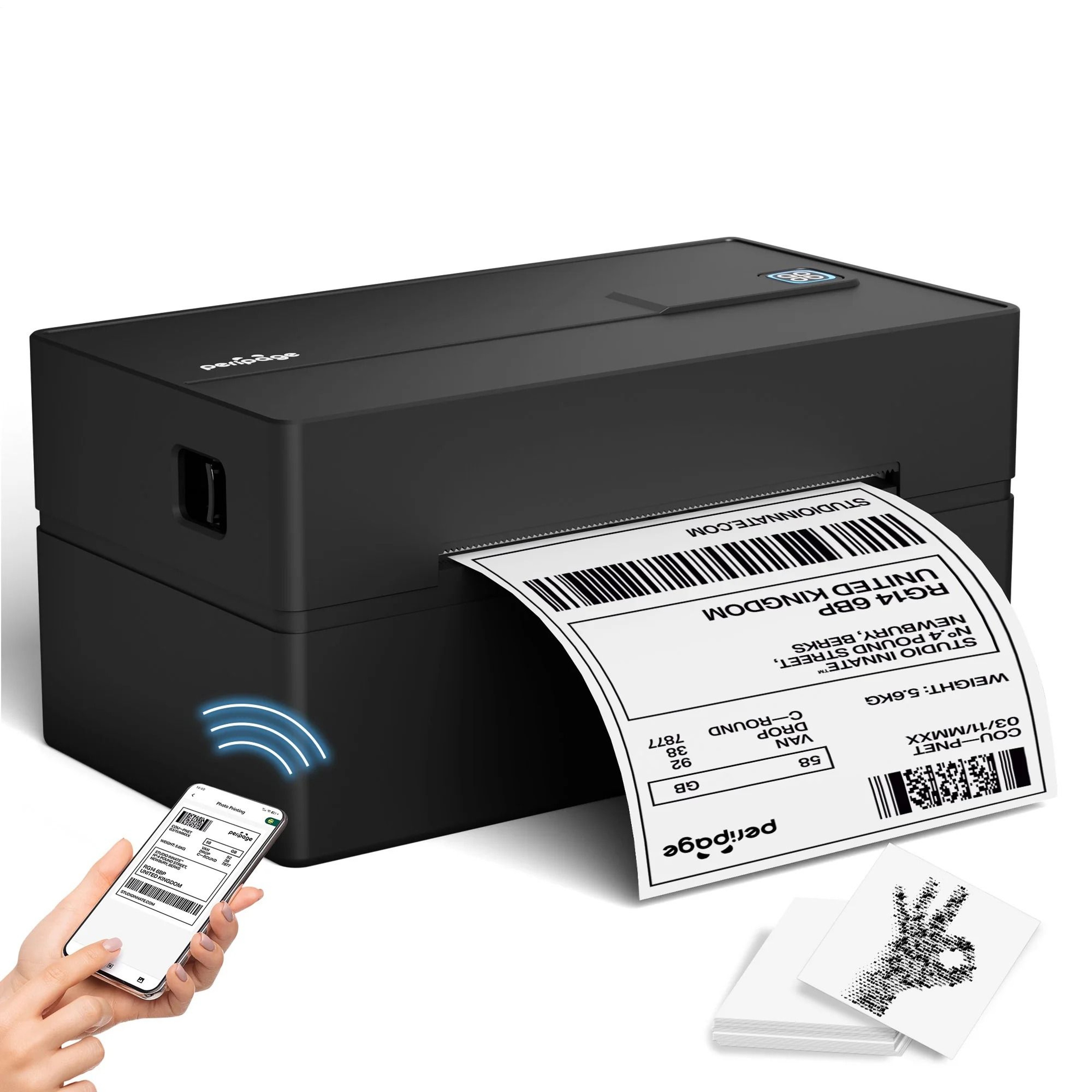 Wireless 4x6 Thermal Shipping Label Printer 0
