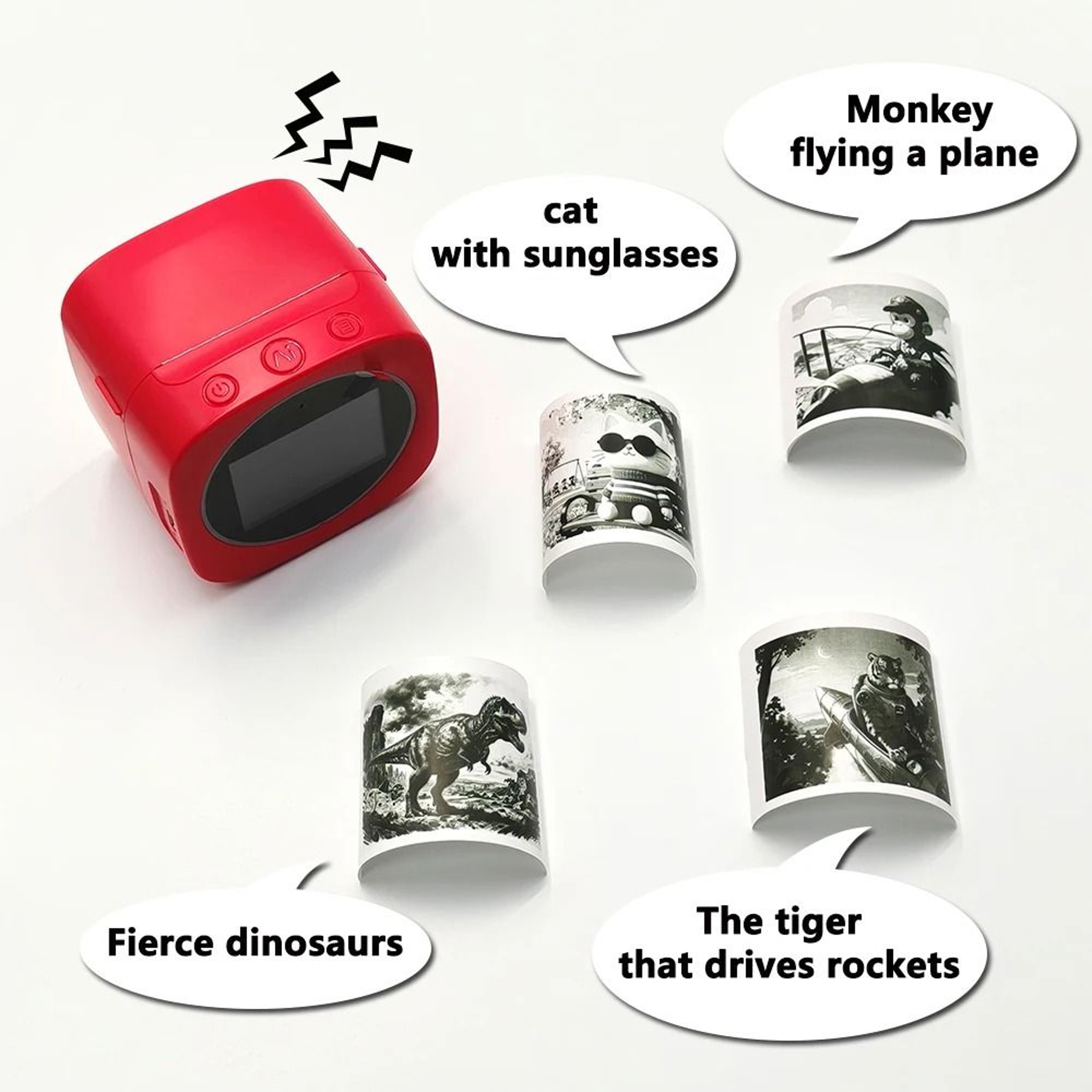 Elite Smart AI Voice Mini Thermal Pocket Printer 4