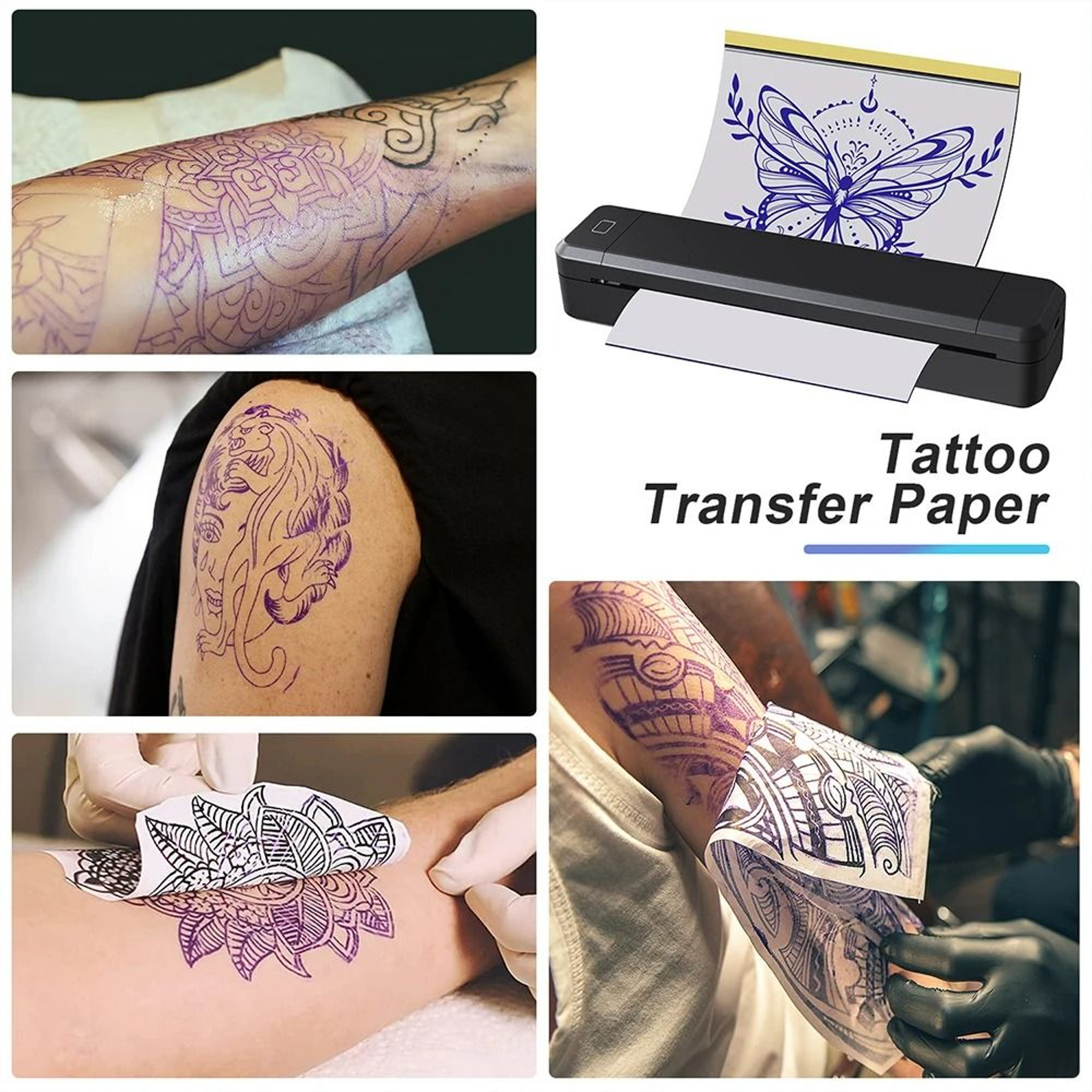 Portable A4 Tattoo Stencil Thermal Printer 4