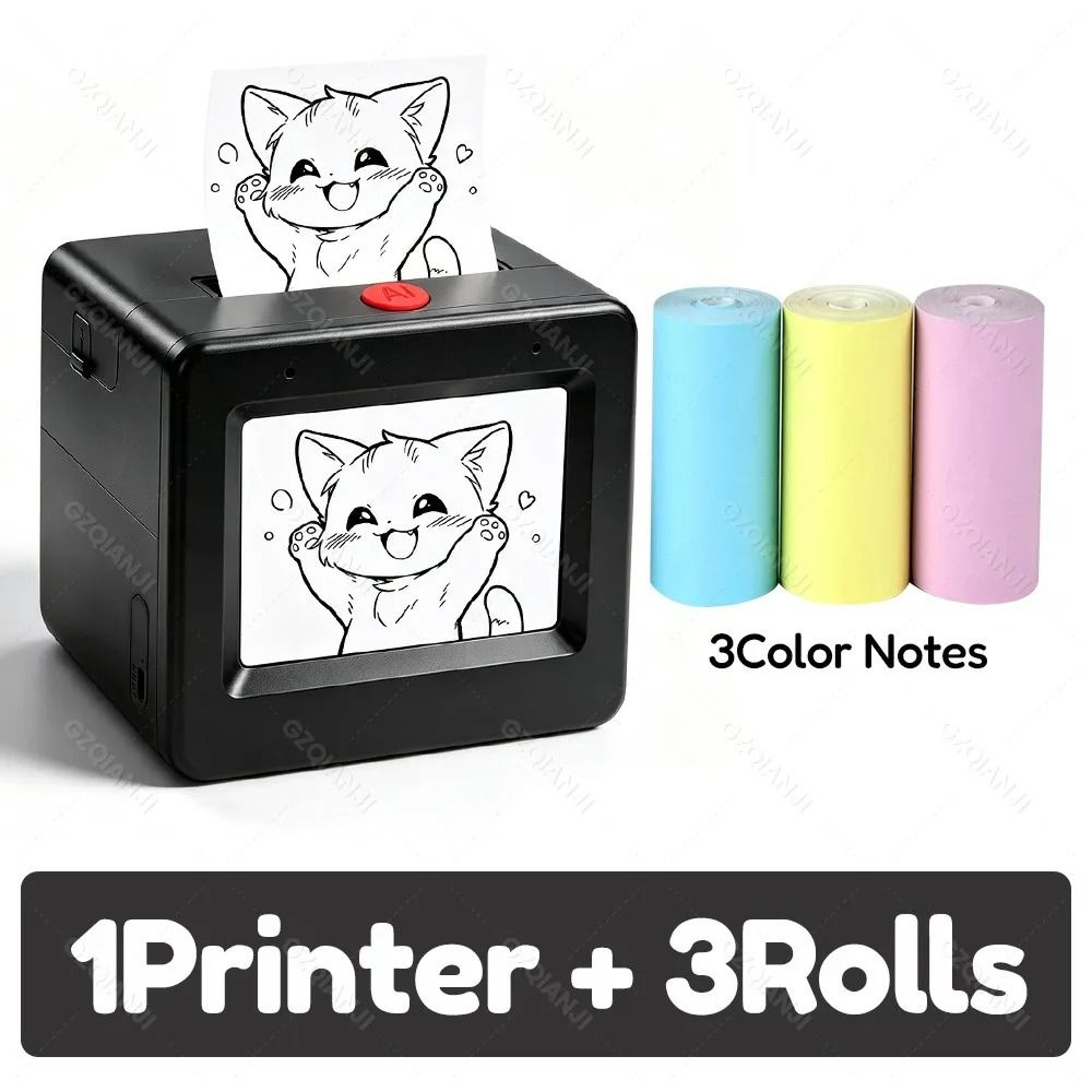 Smart AI Voice  Screen Thermal Printer For Kids 17