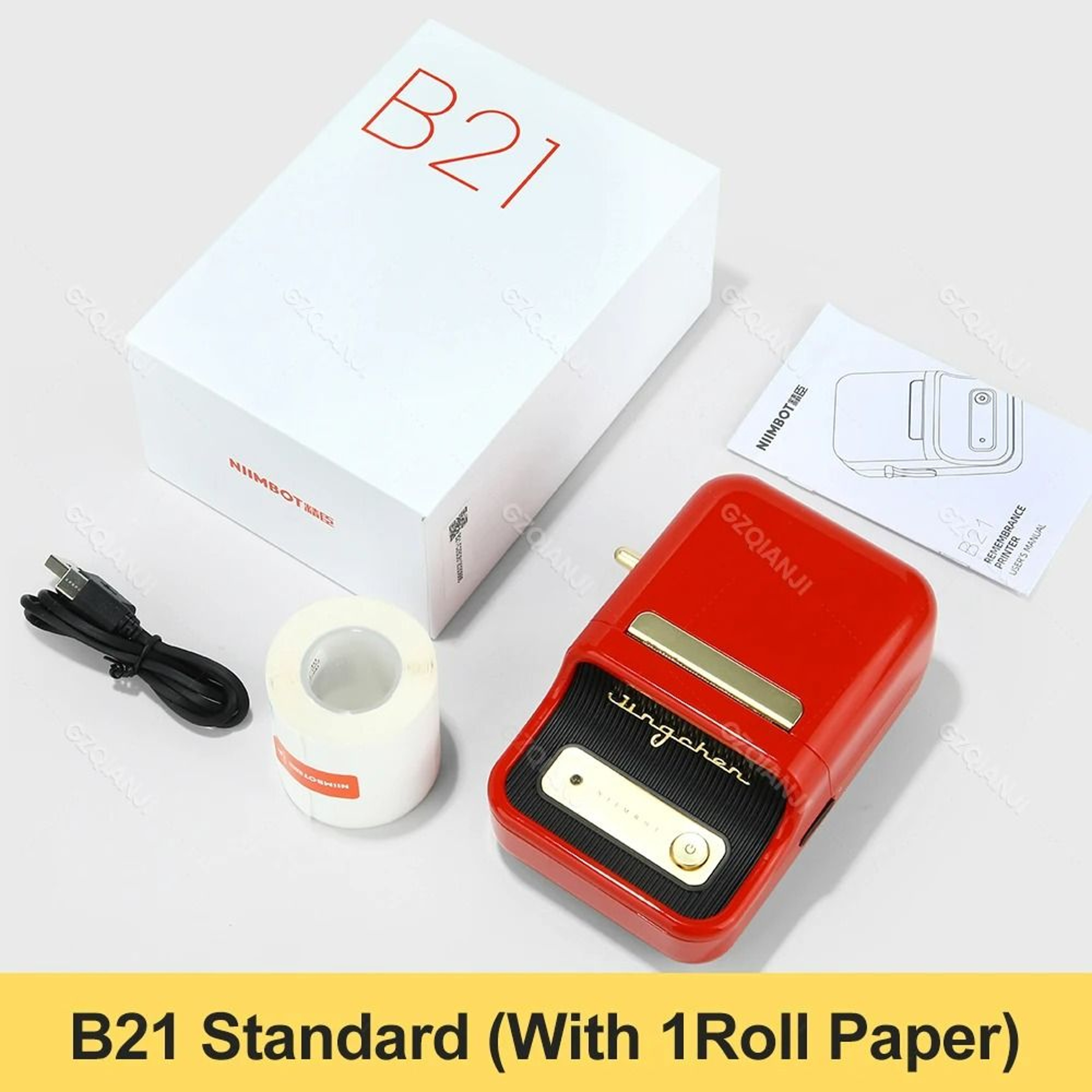 Versatile Wireless Vintage Thermal Label Printer 8