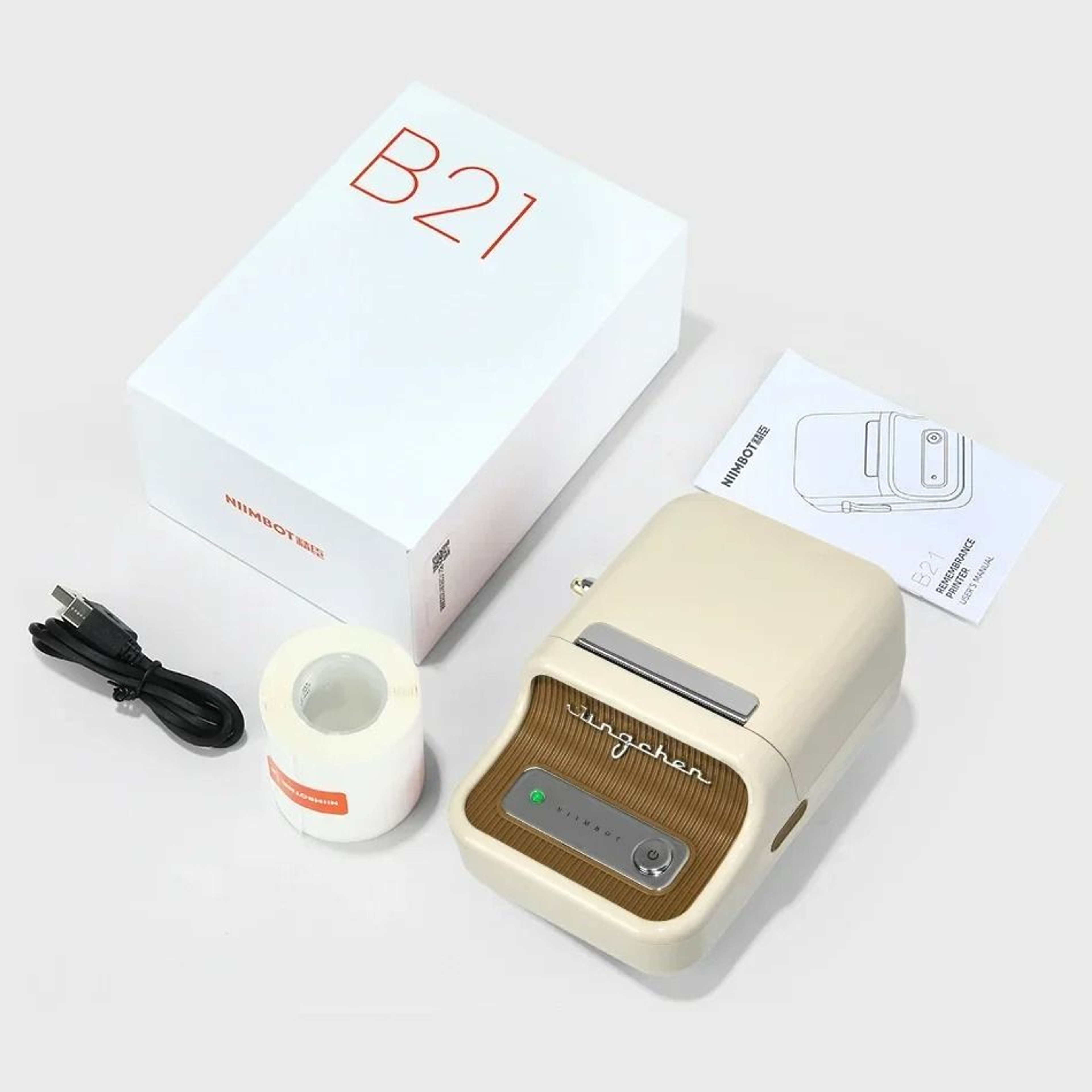 Retro Typewriter Wireless Labeling Station 7