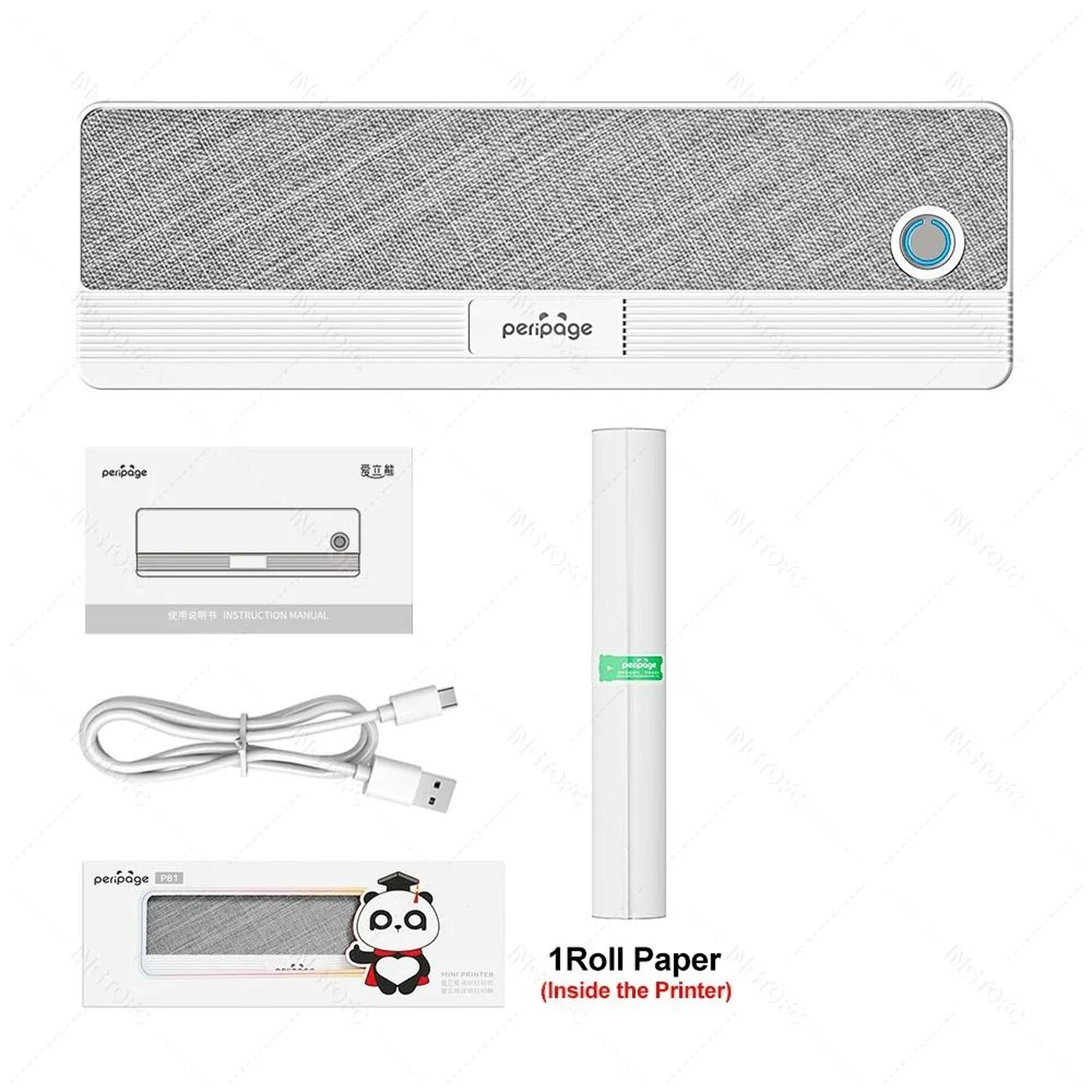 MultiFormat Portable Wireless A4 Thermal Printer 6