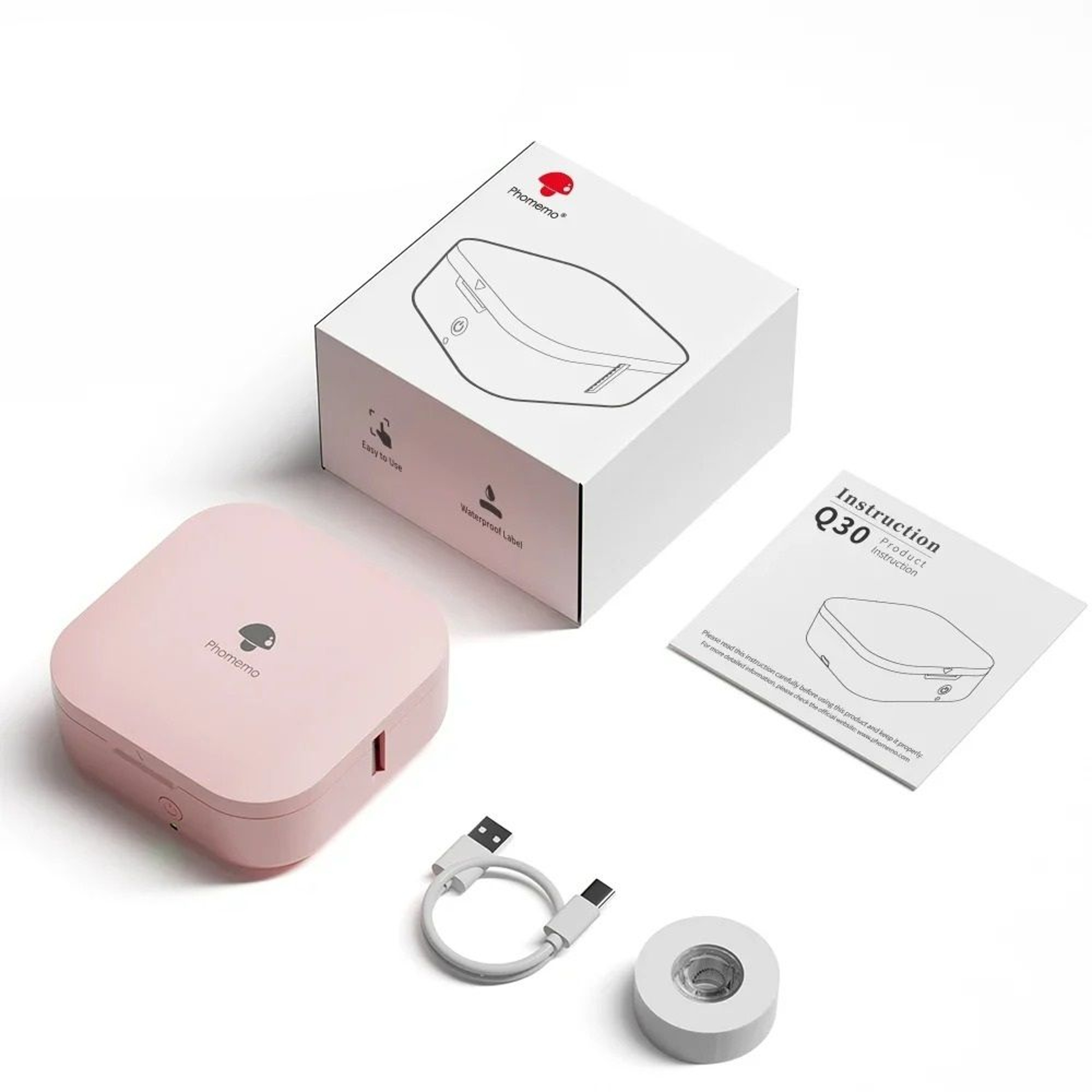 Compact Wireless Thermal Pocket Label Maker 9