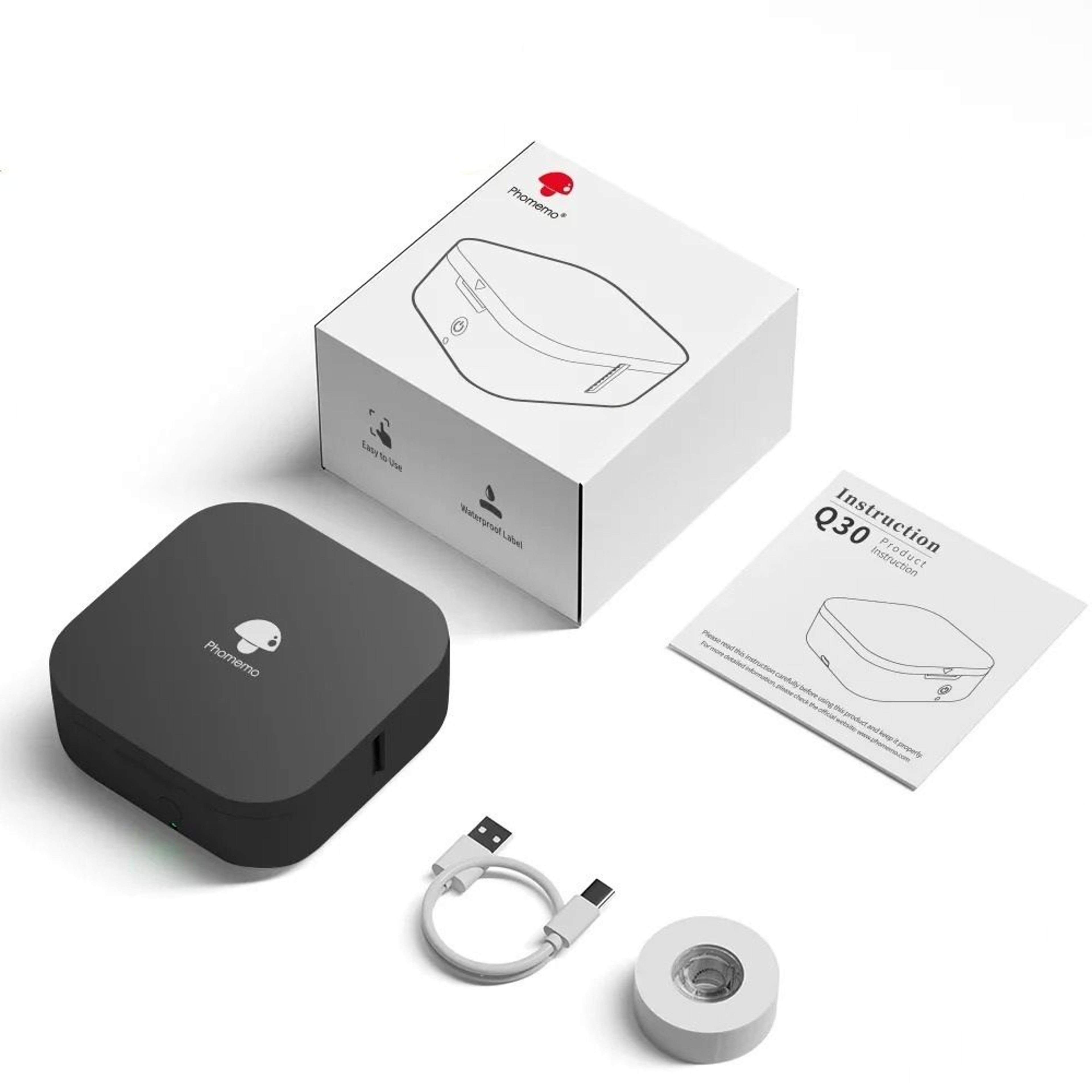 Compact Wireless Thermal Pocket Label Maker 7