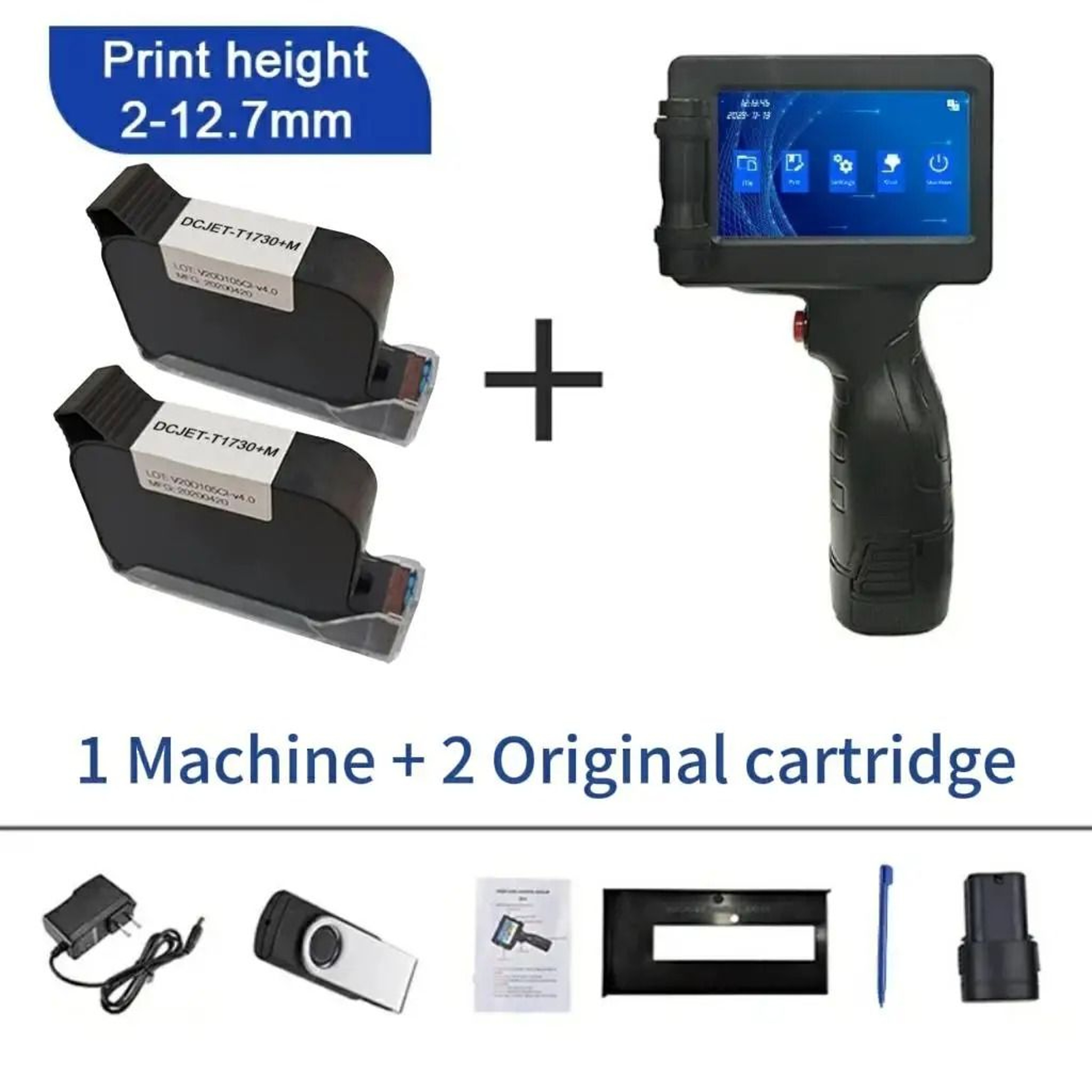 MultiLanguage Handheld Industrial Inkjet Coder 9
