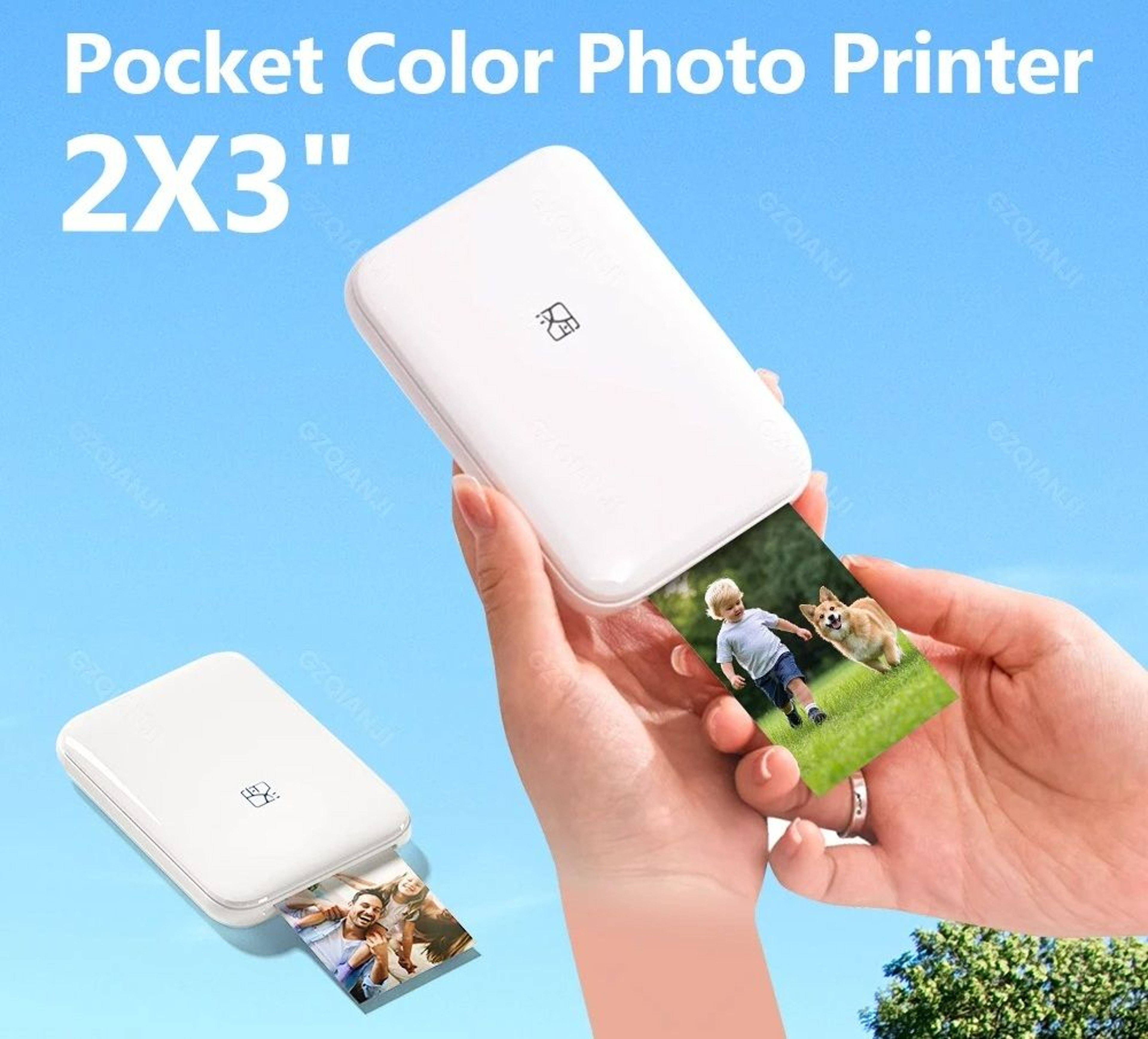 Wireless ZINK Pocket Photo Printer 0
