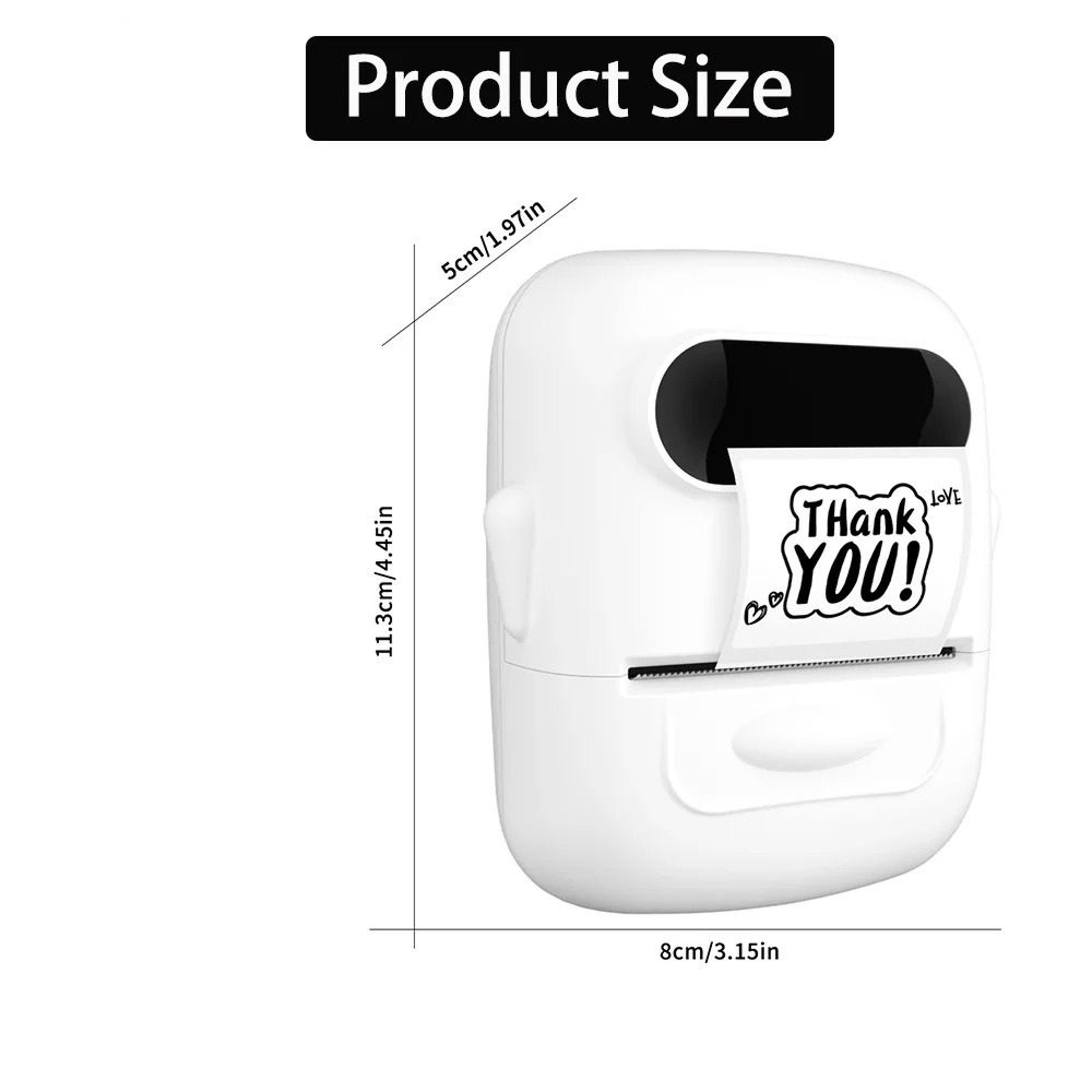 Professional Compact MultiWidth Wireless Thermal Label Printer 2