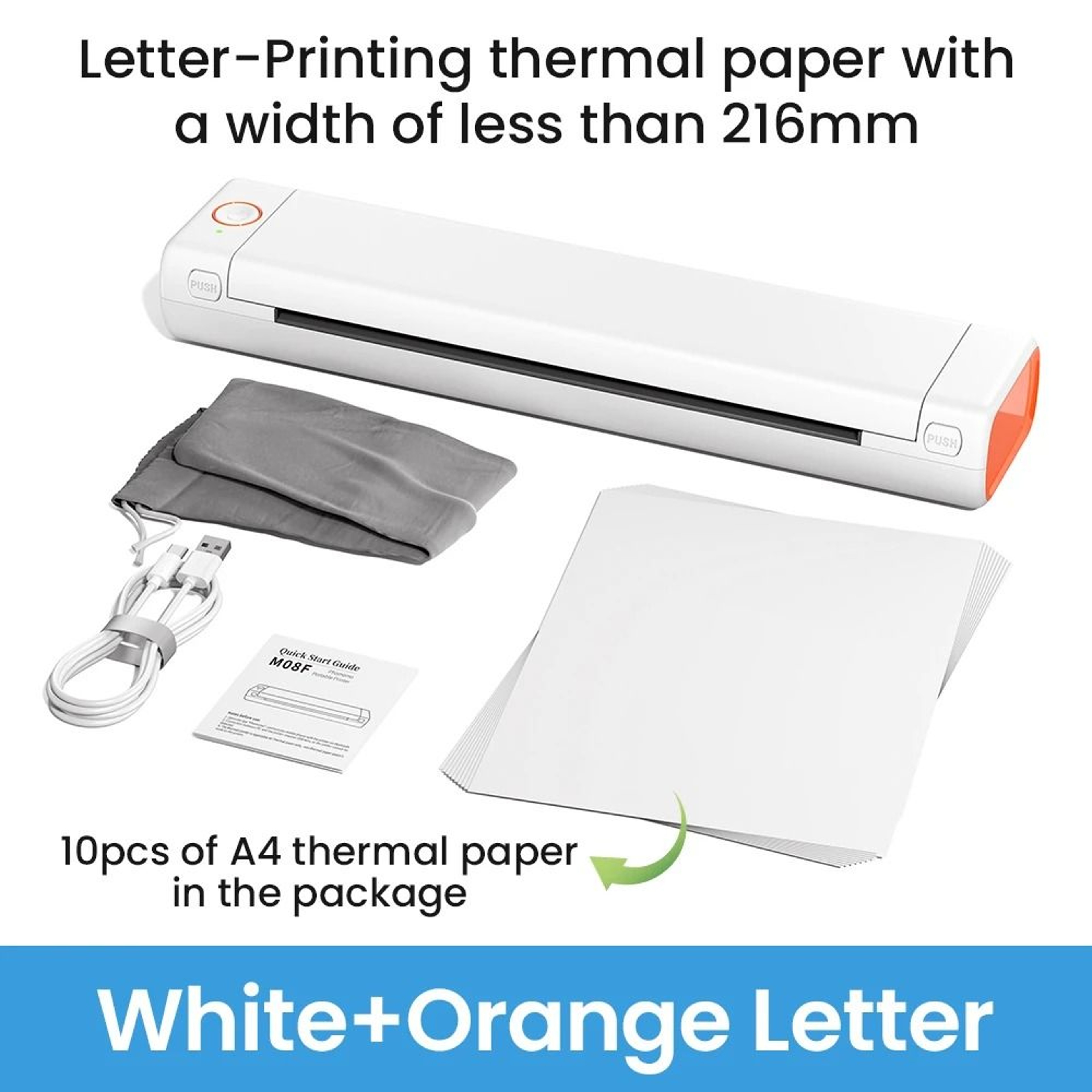 Portable Wireless Thermal A4  Tattoo Stencil Printer Set 8