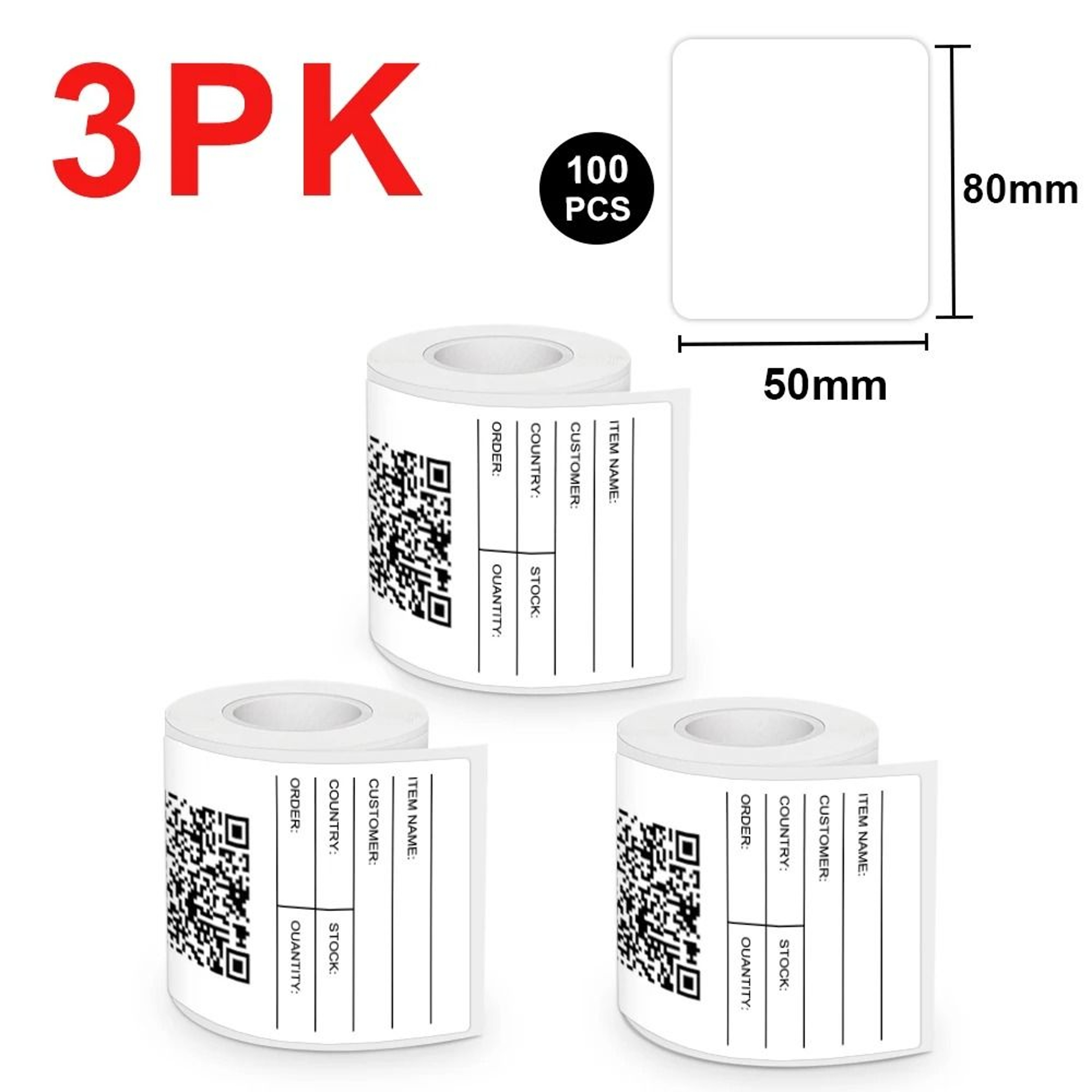 Versatile Compact MultiWidth Wireless Thermal Label Printer 7
