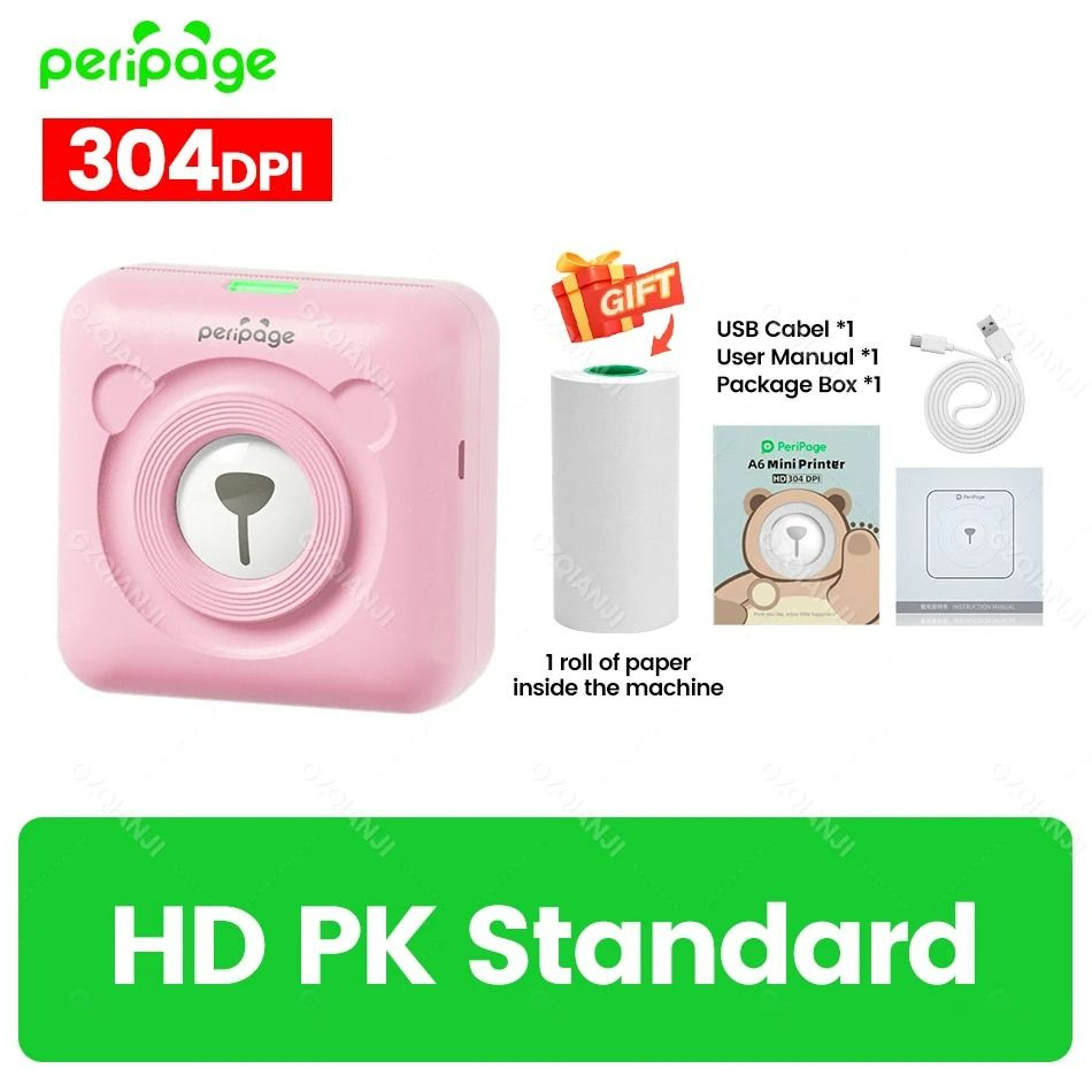 HighResolution Pocket Photo  Sticker Printer 8