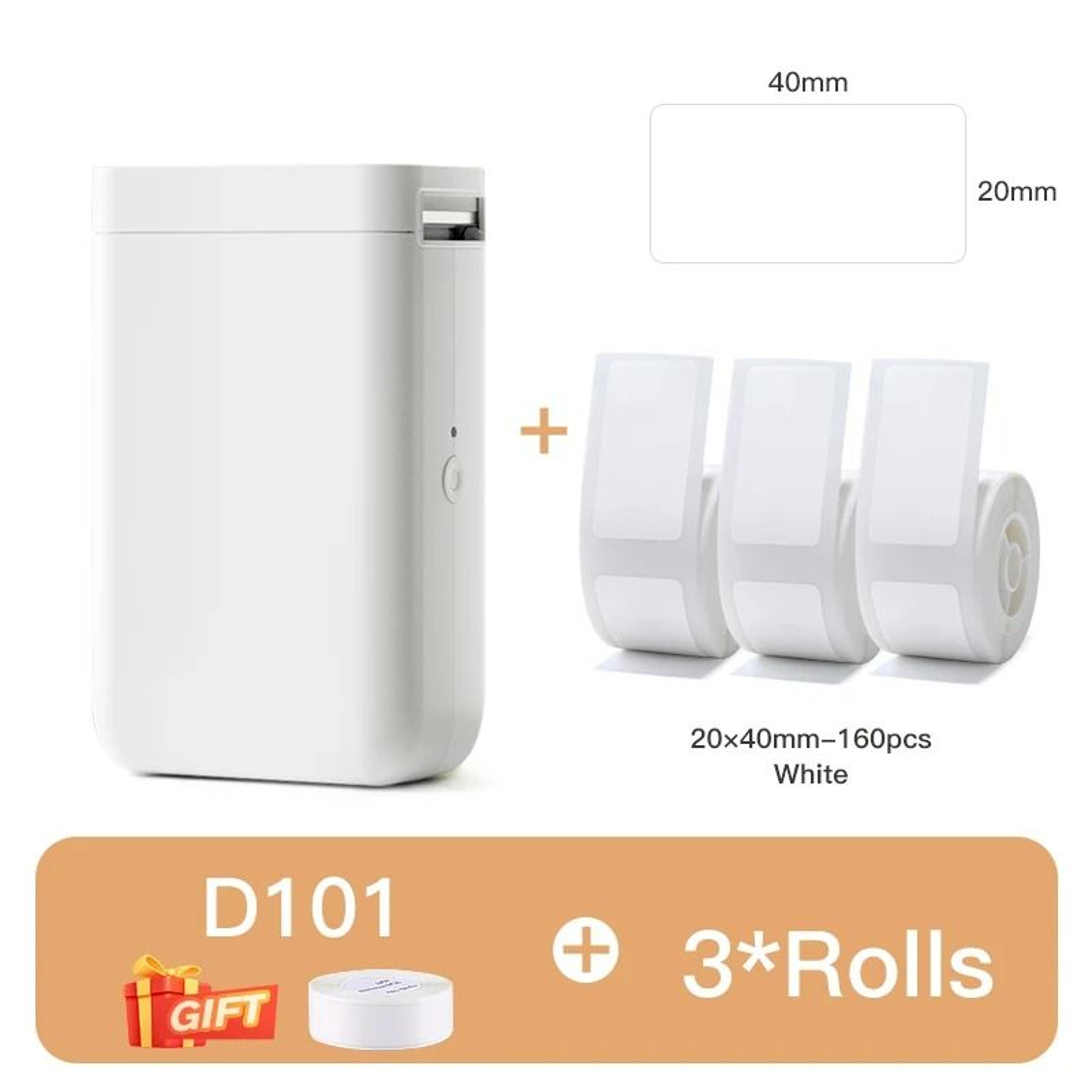 DualWidth Wireless Thermal Label Maker 7