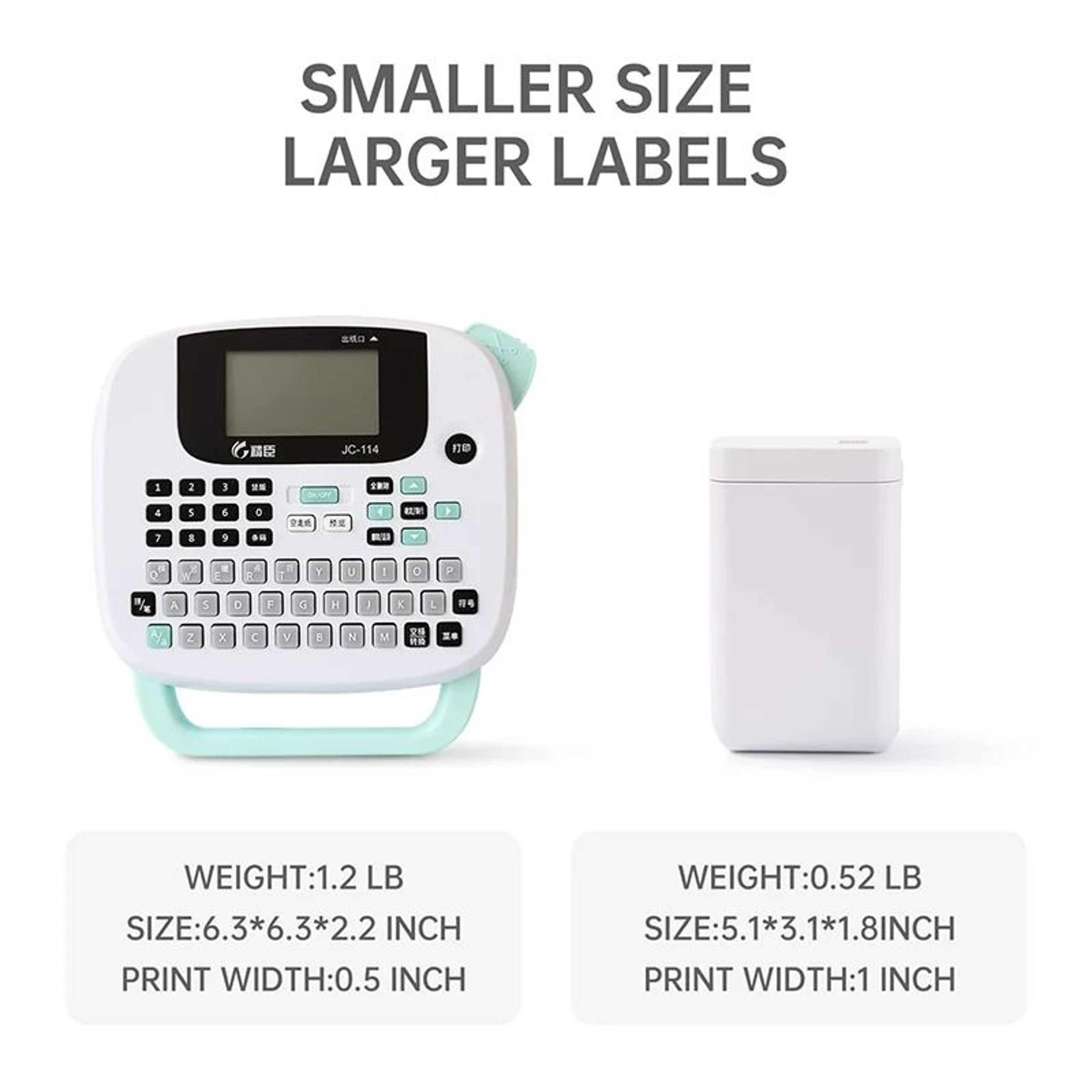 DualWidth Wireless Thermal Label Maker 1