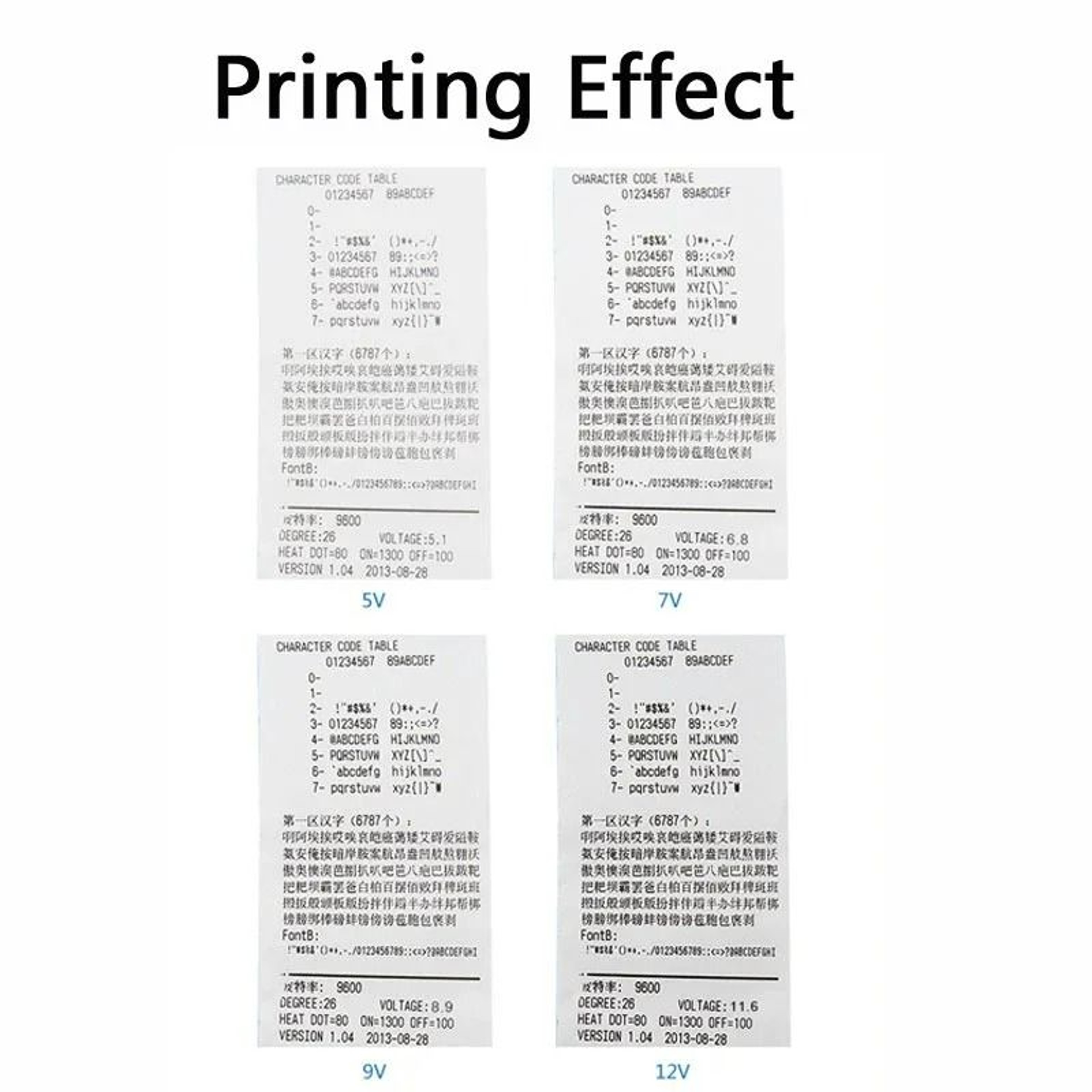Industrial 58mm Embedded Thermal Receipt Printer TTL  RS232  USB  5085mms 3