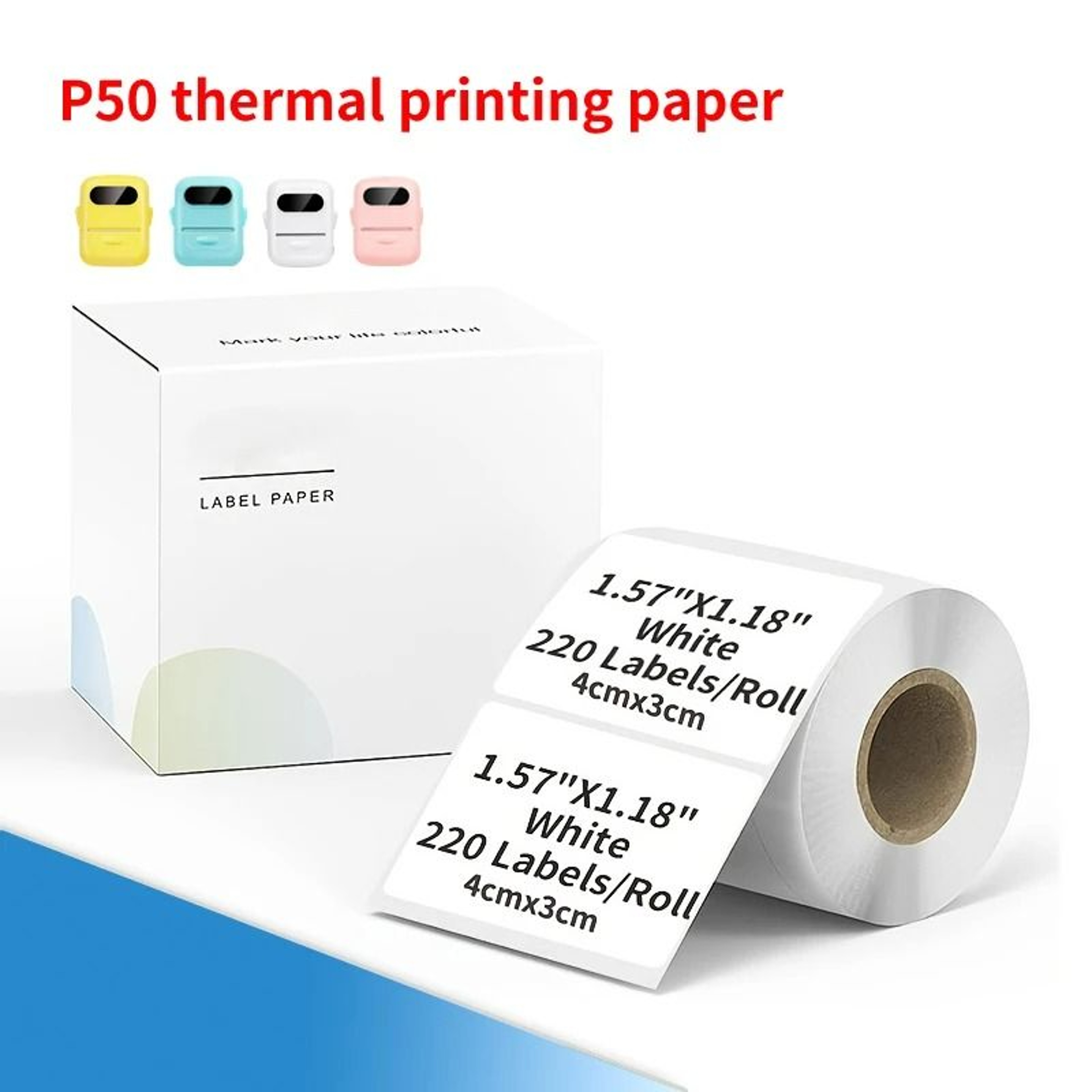MediumFormat Wireless Thermal Label Printer  DIY Sticker Maker 6