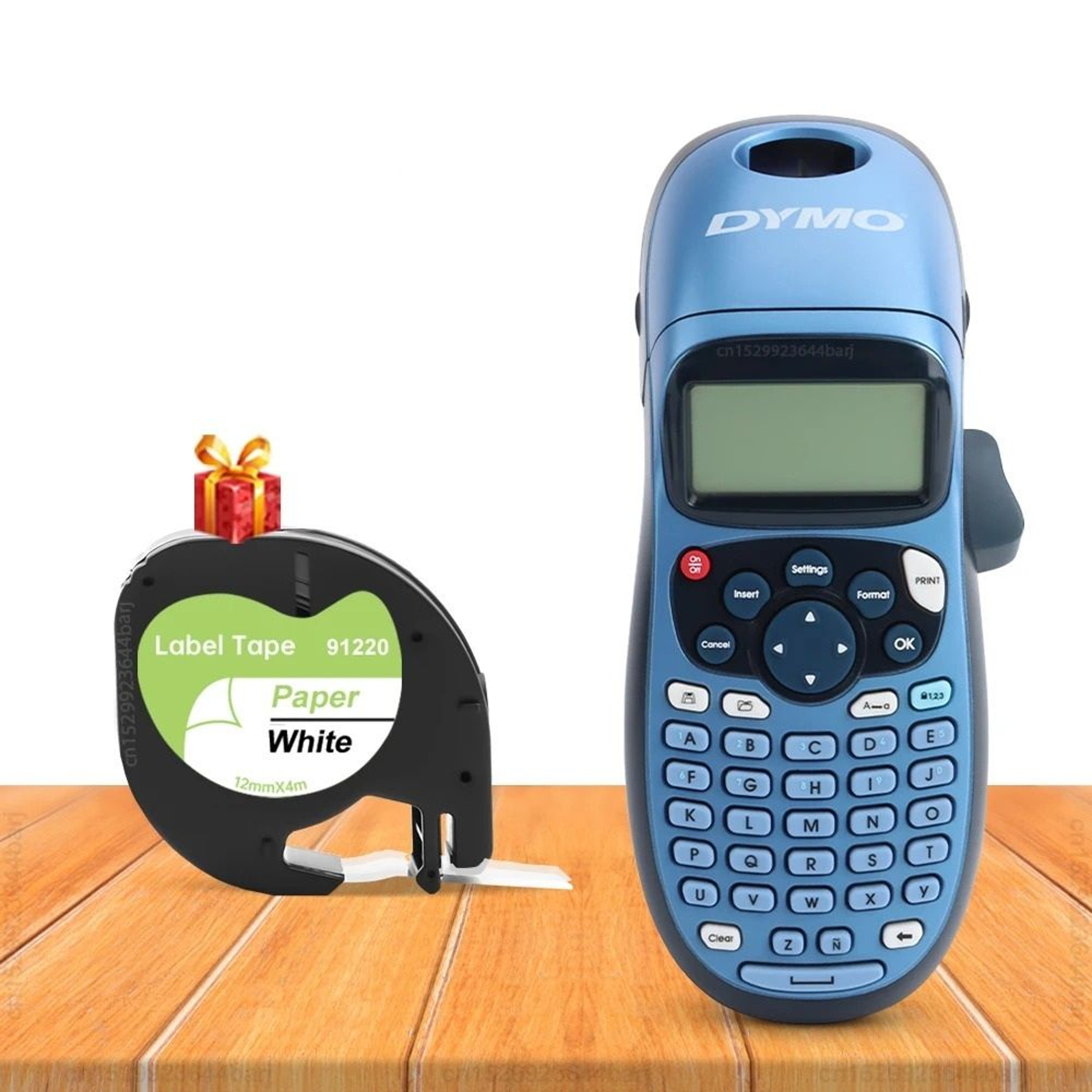 Portable Handheld Thermal Transfer Label Maker  Tape Set 9