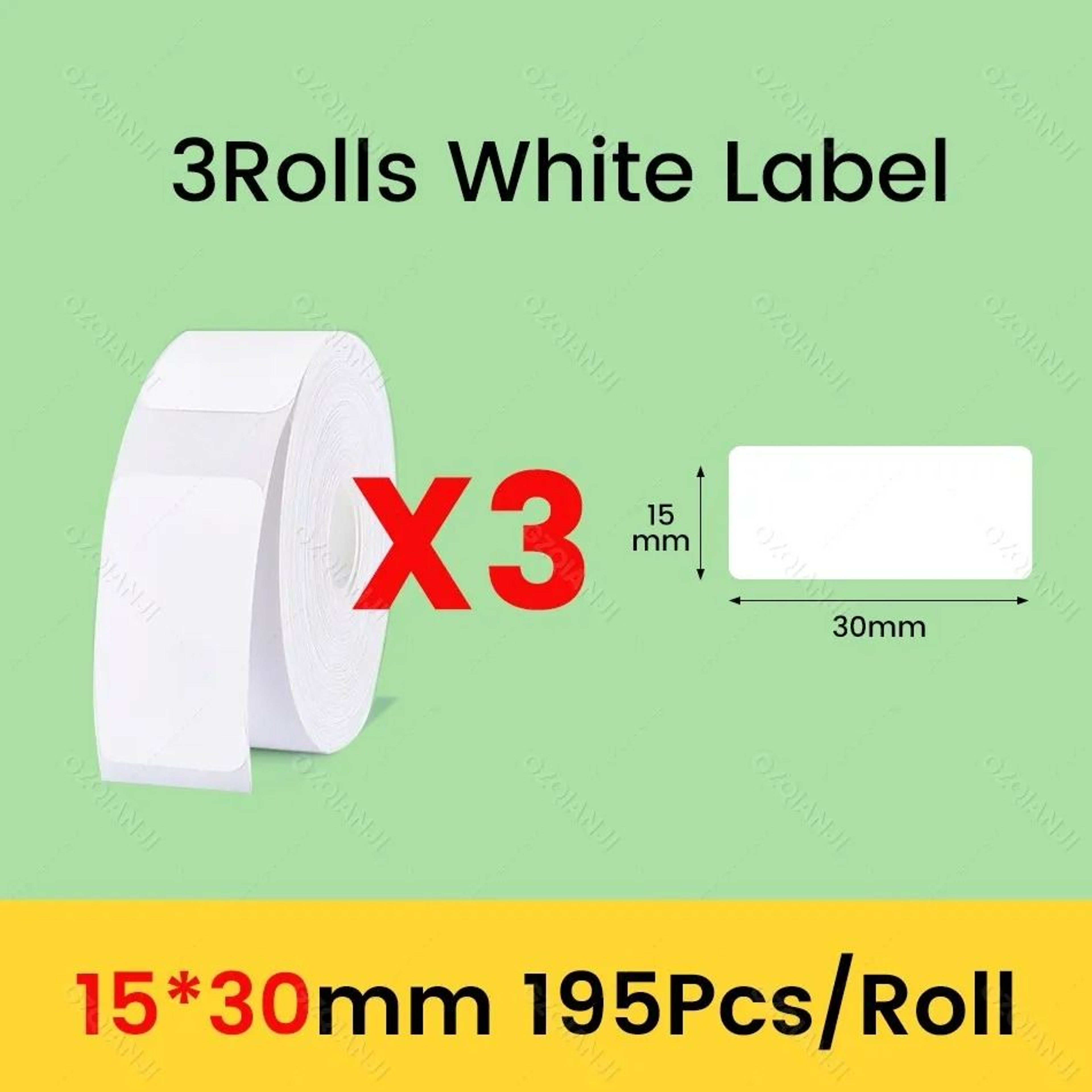 Waterproof Direct Thermal Label Paper Rolls Various Sizes  MultiPacks 10