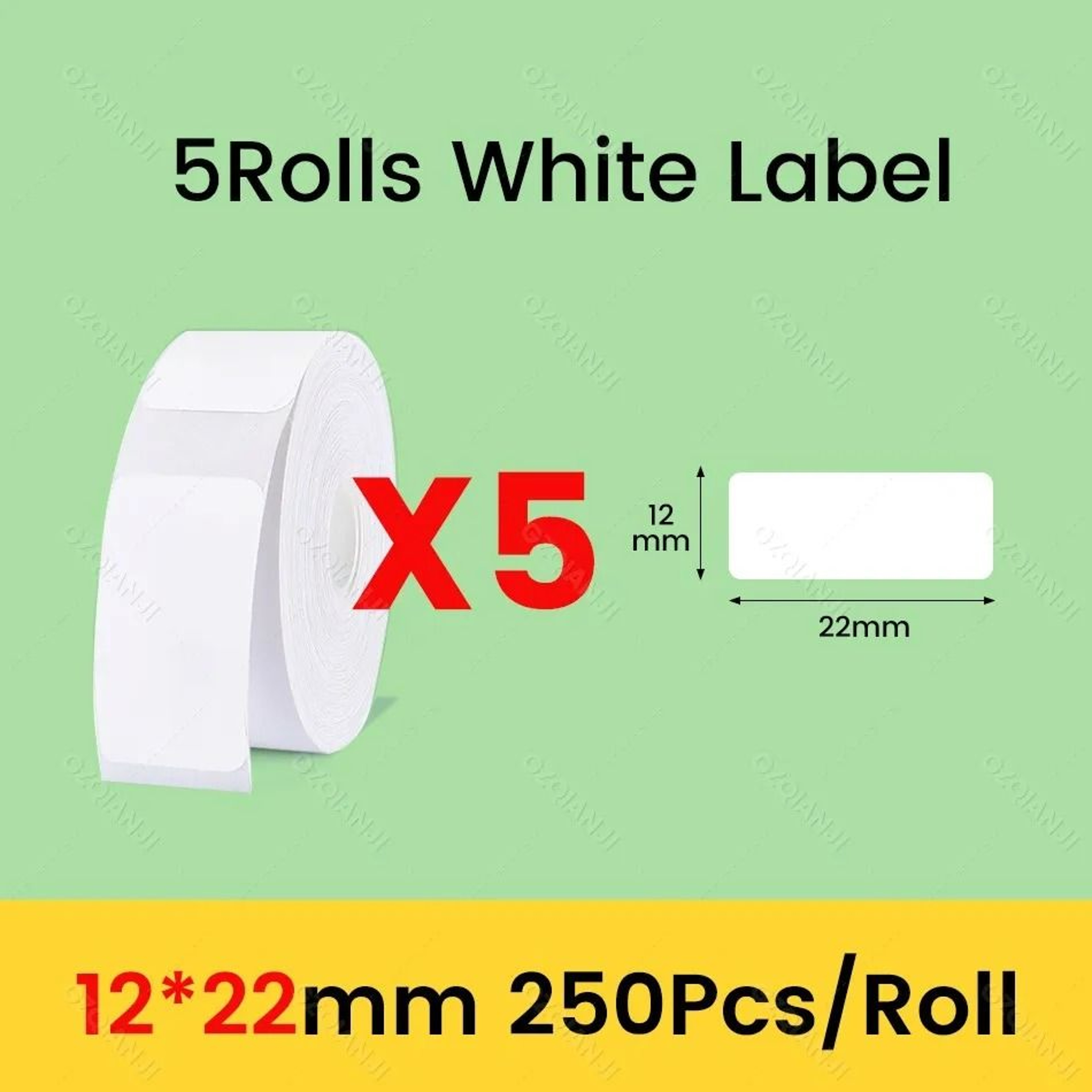 Waterproof Direct Thermal Label Paper Rolls Various Sizes  MultiPacks 18