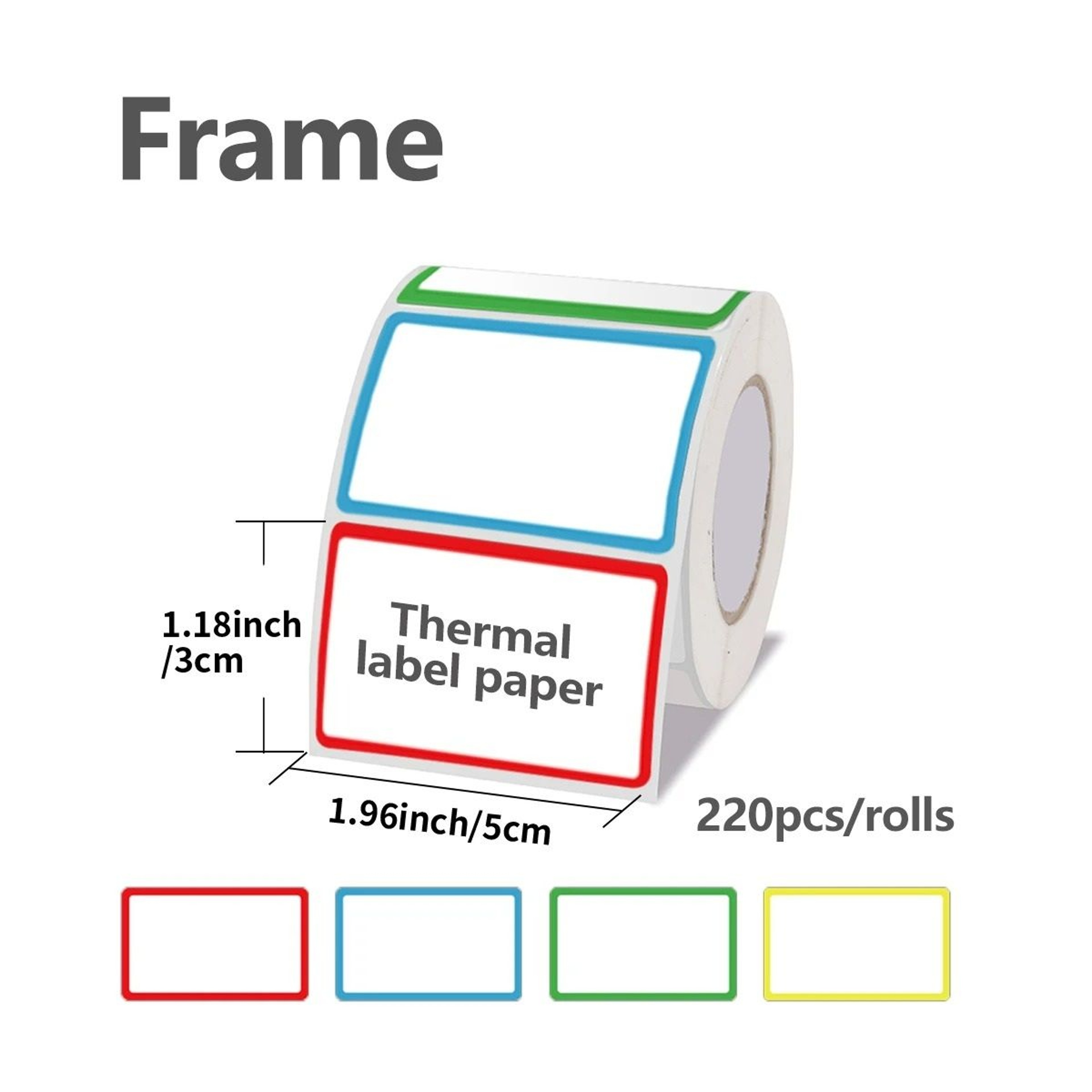 MediumFormat 2Inch Wireless Bluetooth Thermal Label Printer 7